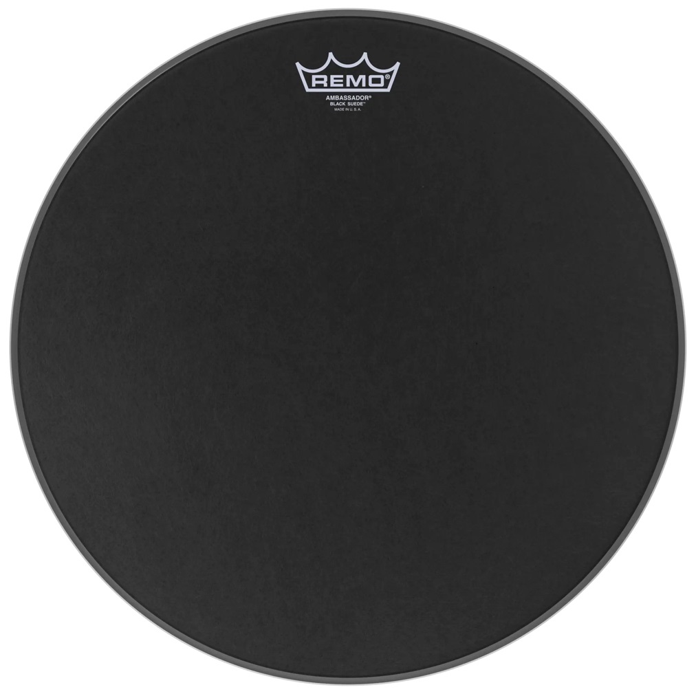 Levně Remo 16" Ambassador Black Suede