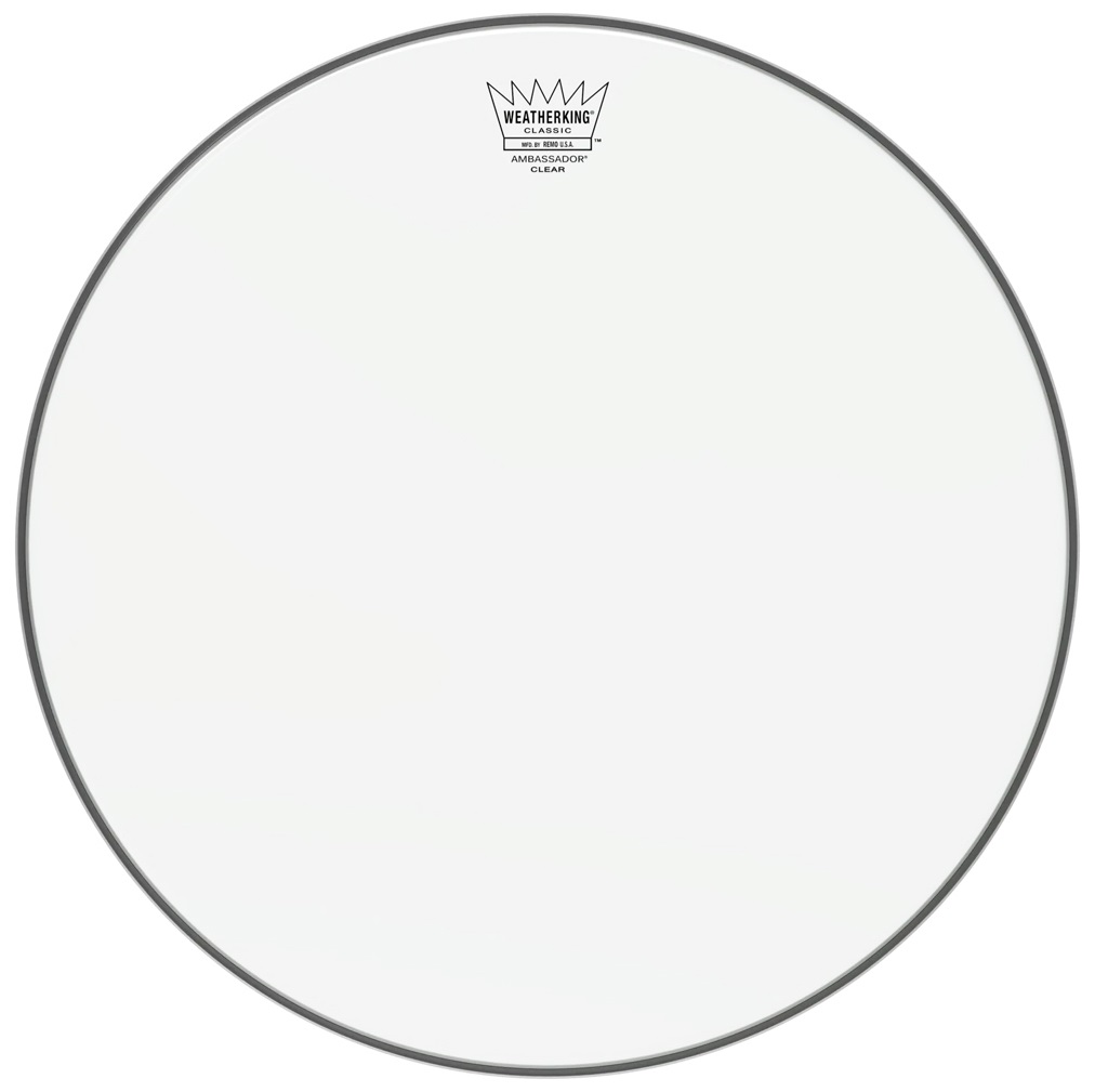 Levně Remo 16" Classic Fit Ambassador Clear
