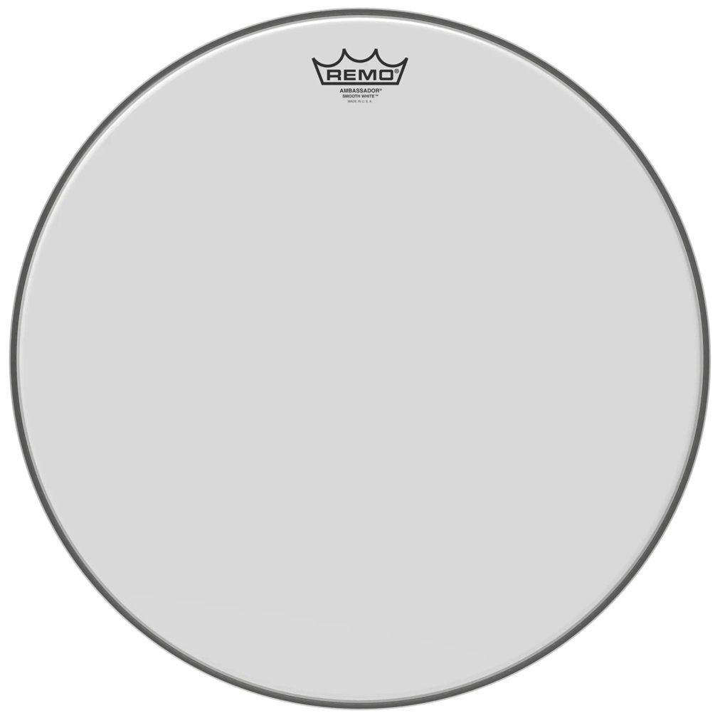 Levně Remo 18" Ambassador Smooth White