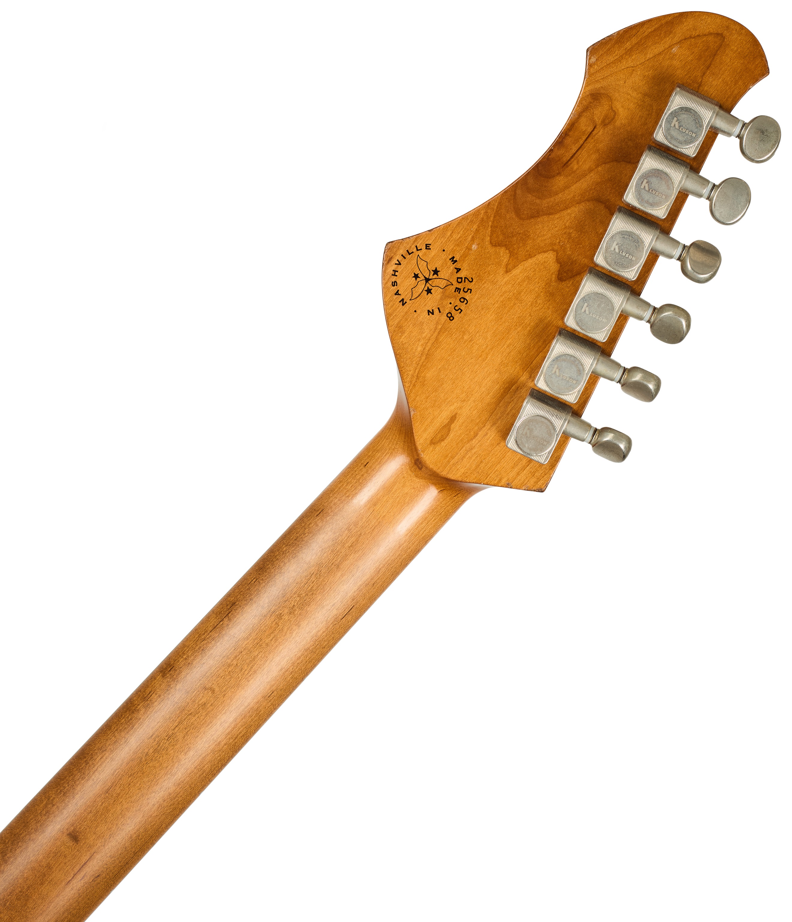 Novo Miris J Custom Blonde Bakelite Guard Ebony Fingerboard Lollartron (obrázek 5)