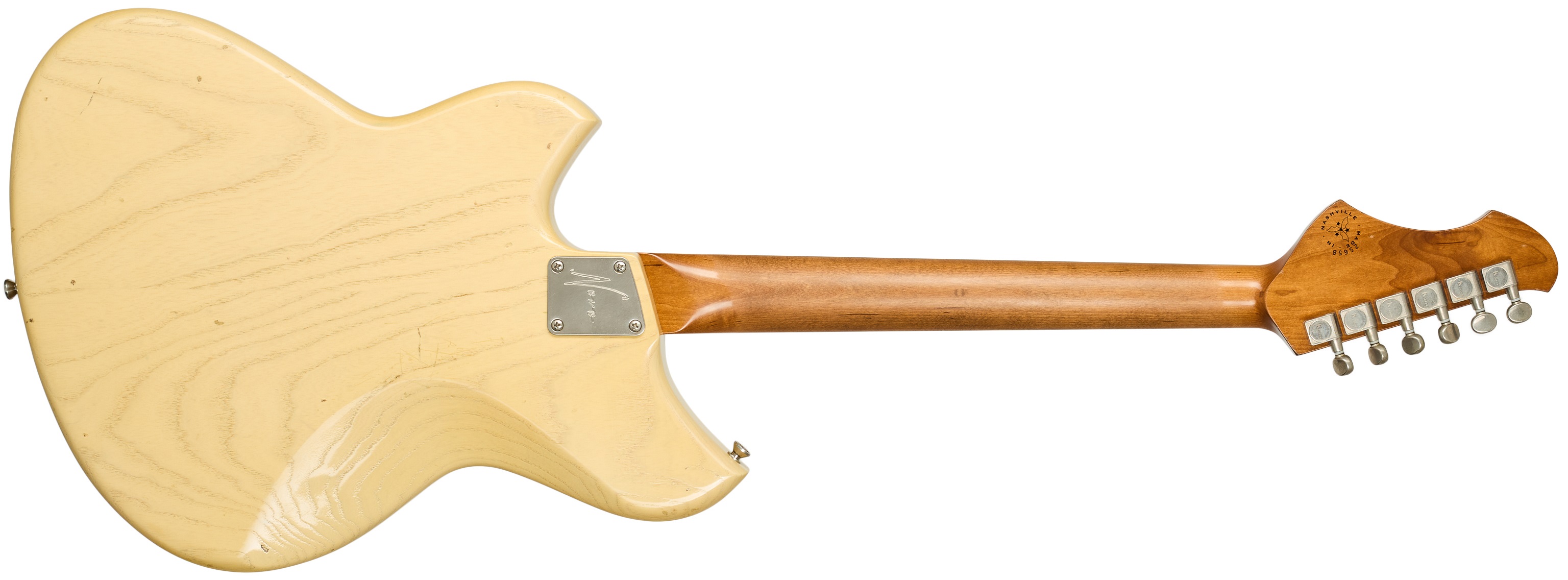 Novo Miris J Custom Blonde Bakelite Guard Ebony Fingerboard Lollartron