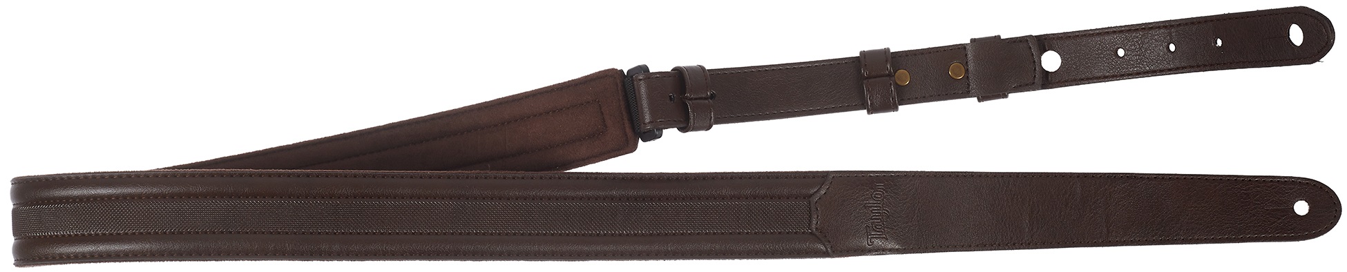 Taylor Taylor Slim Vegan Leather Strap, Chocolate Brown (obrázek 3)