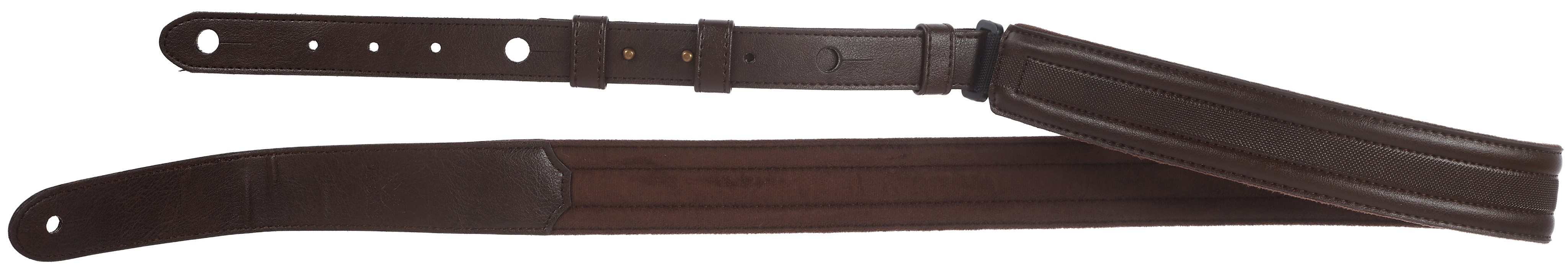 Taylor Taylor Slim Vegan Leather Strap, Chocolate Brown (obrázek 4)