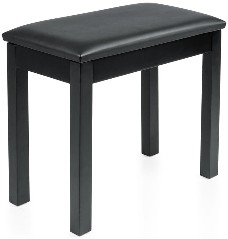 Gator Frameworks Traditional Wooden Piano Bench Black (obrázek 3)