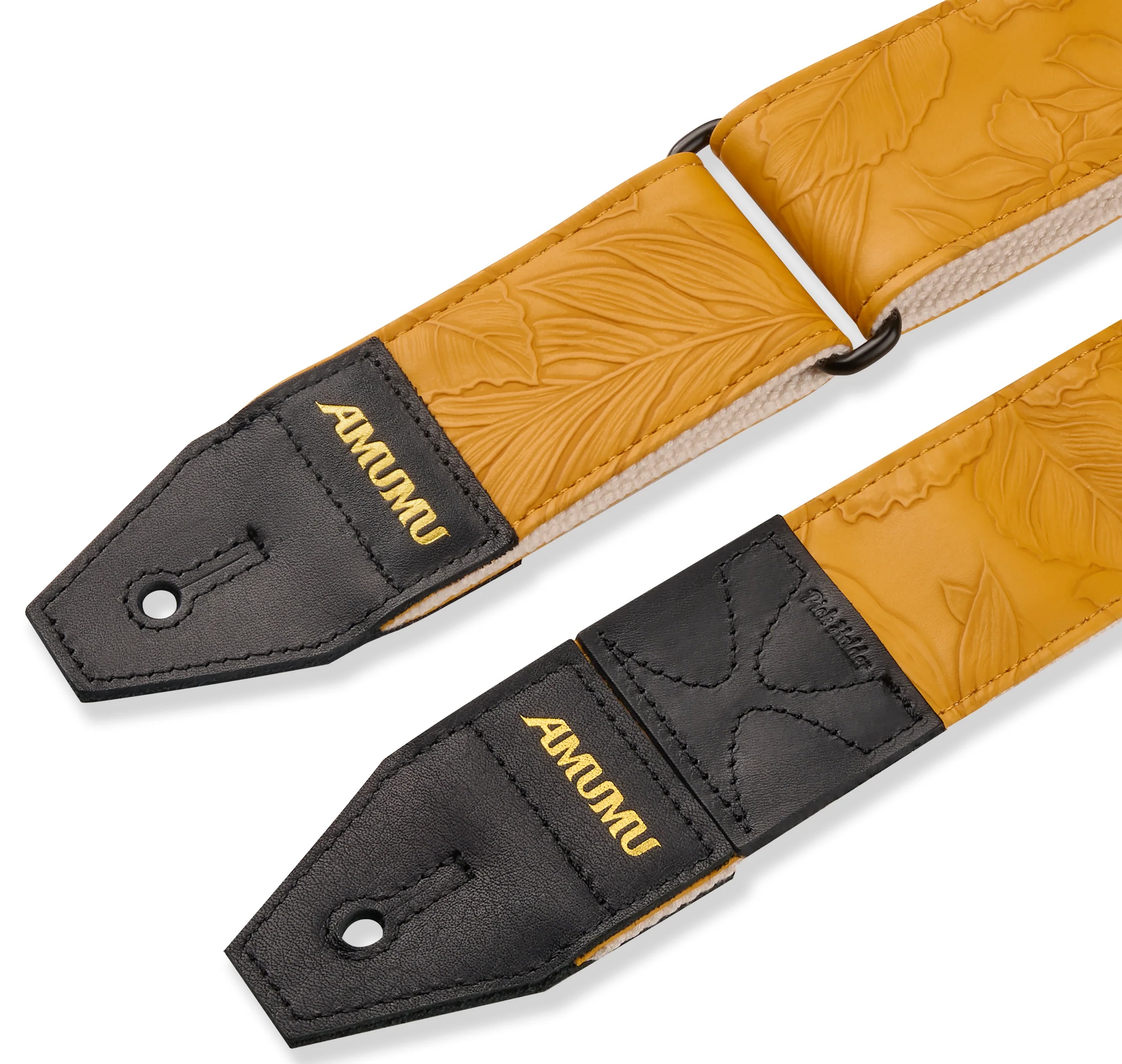 Amumu Embossed Leaf Yellow (obrázek 3)