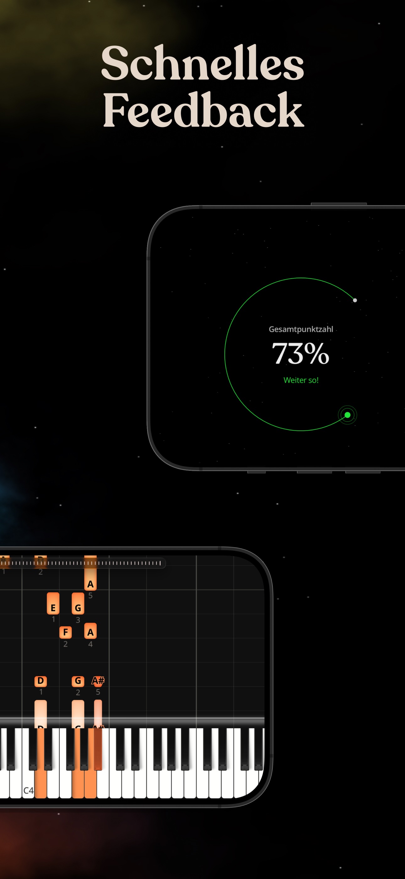ArtMaster Artie – dein KI-Klavierlehrer (iOS) (obrázek 6)
