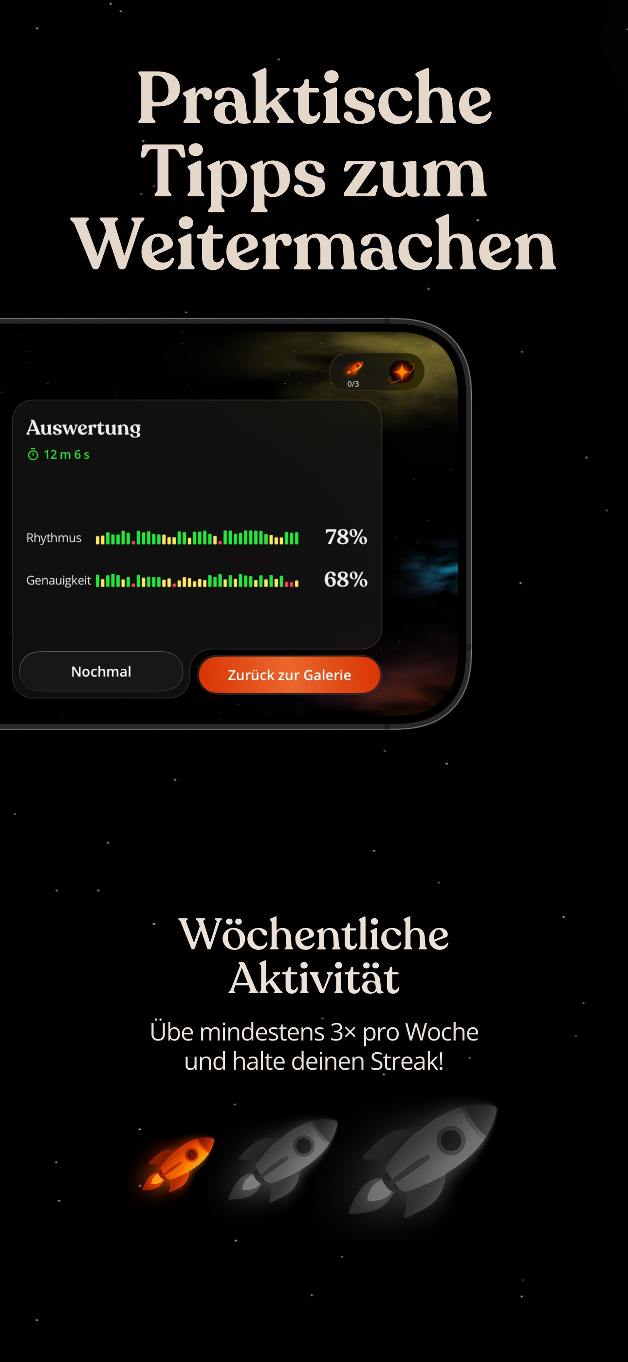 ArtMaster Artie – dein KI-Klavierlehrer (iOS) (obrázek 7)