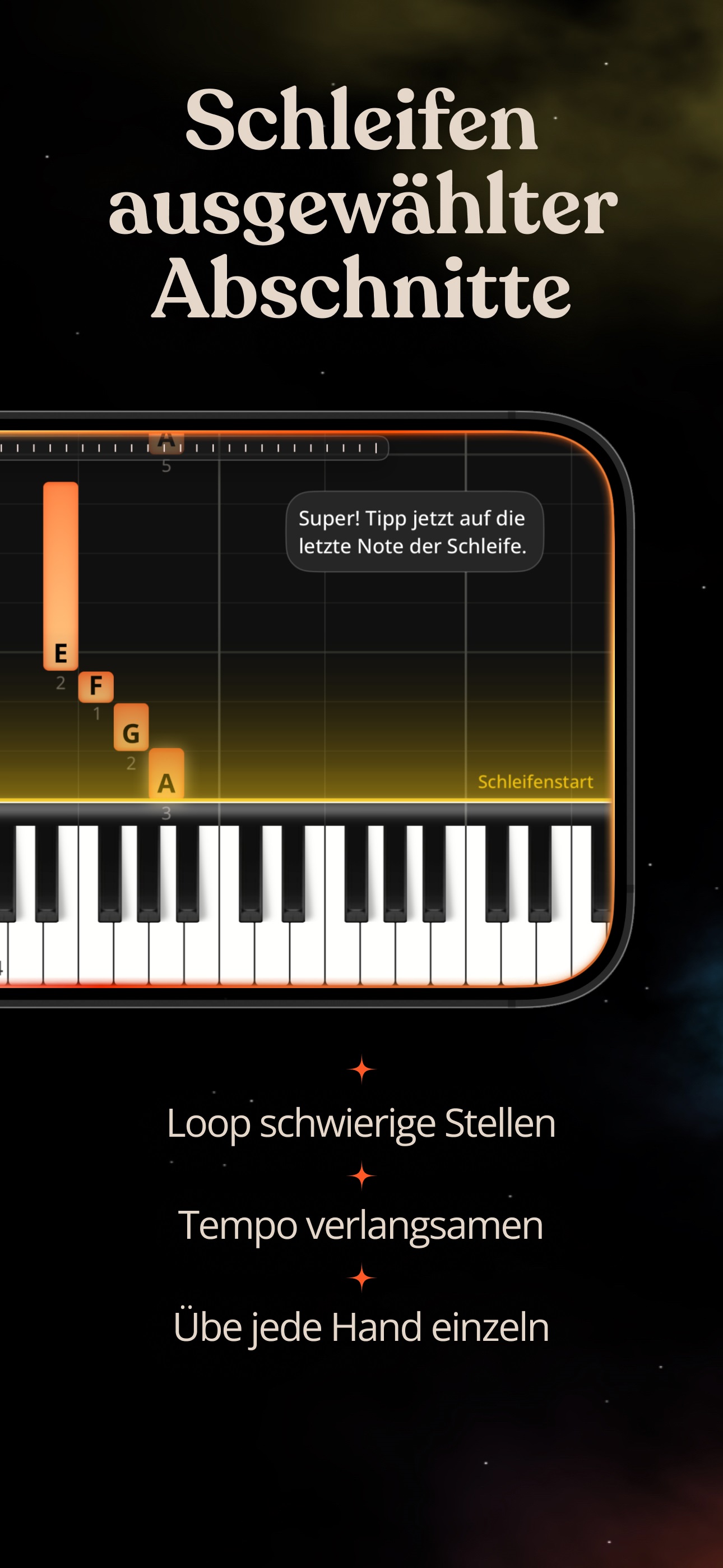 ArtMaster Artie – dein KI-Klavierlehrer (iOS) (obrázek 8)