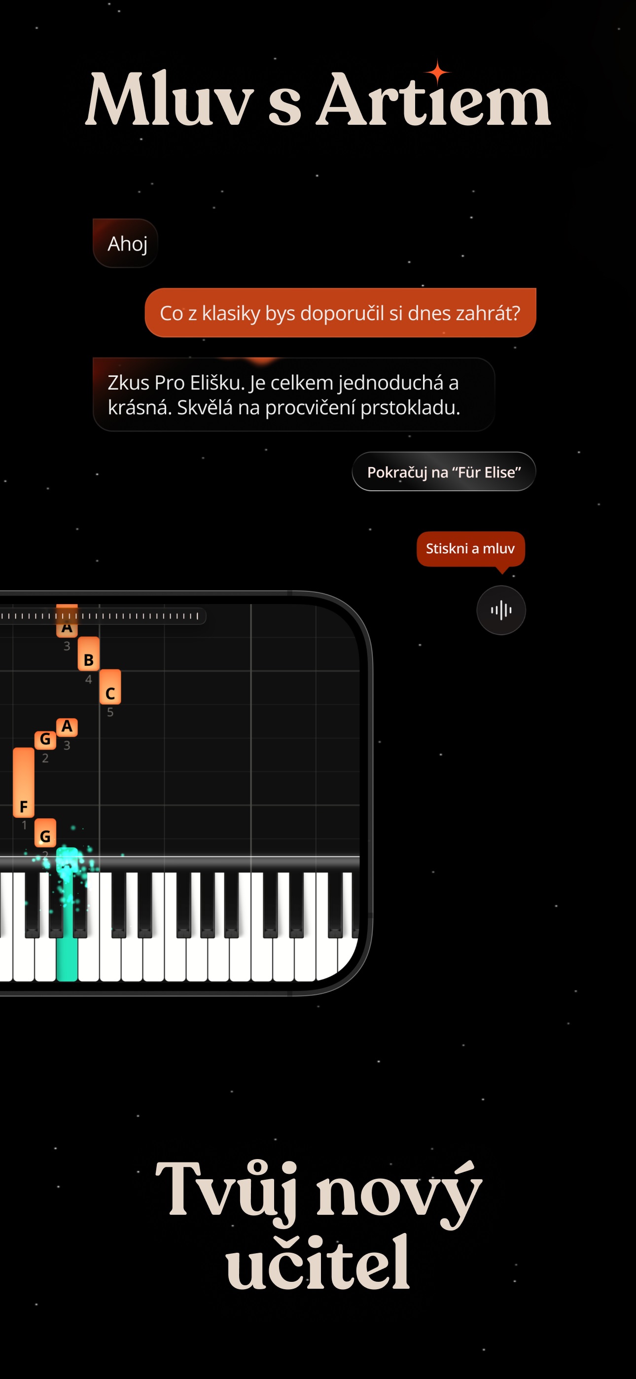 ArtMaster Artie - AI učitel piana (iOS) (obrázek 3)