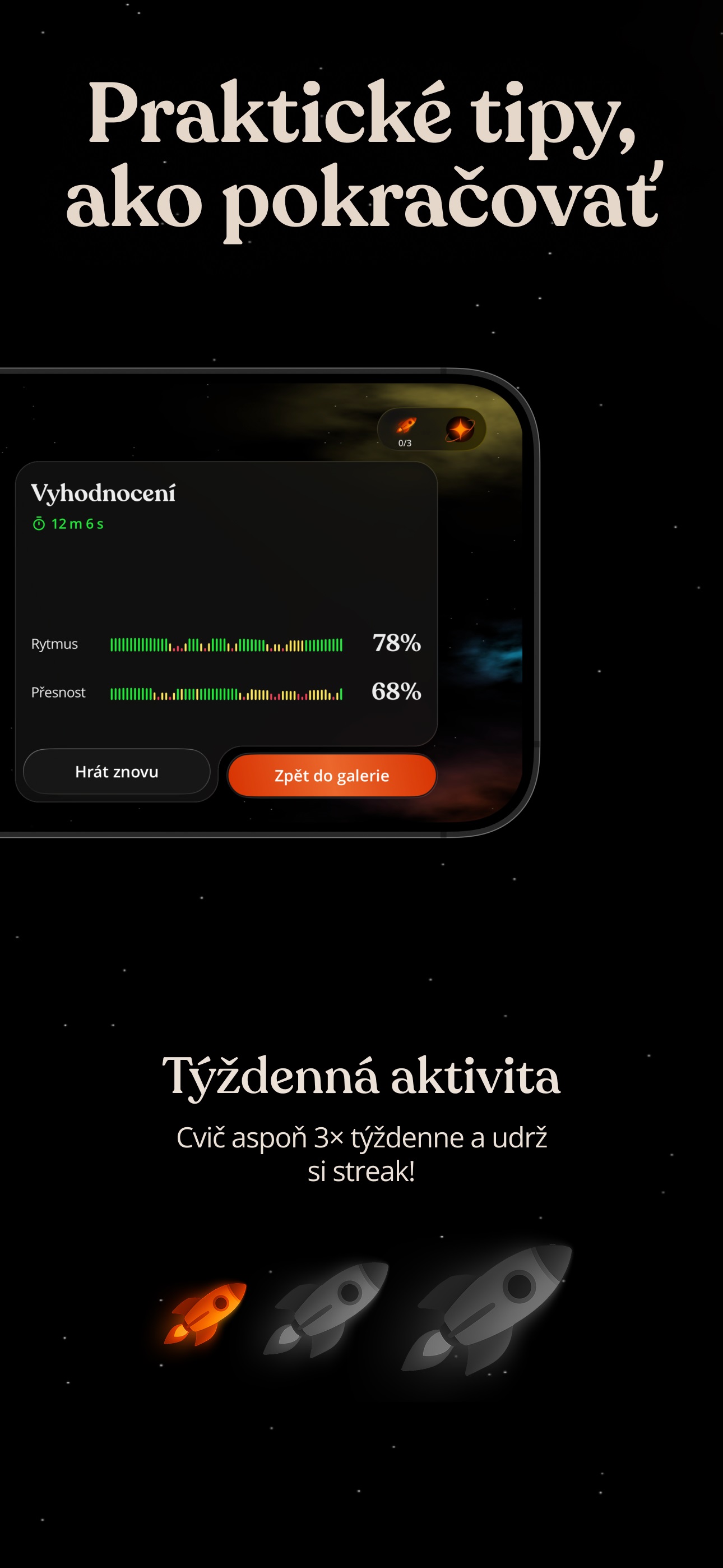 ArtMaster Artie – AI ucitel hry na klavíri (iOS) (obrázek 7)
