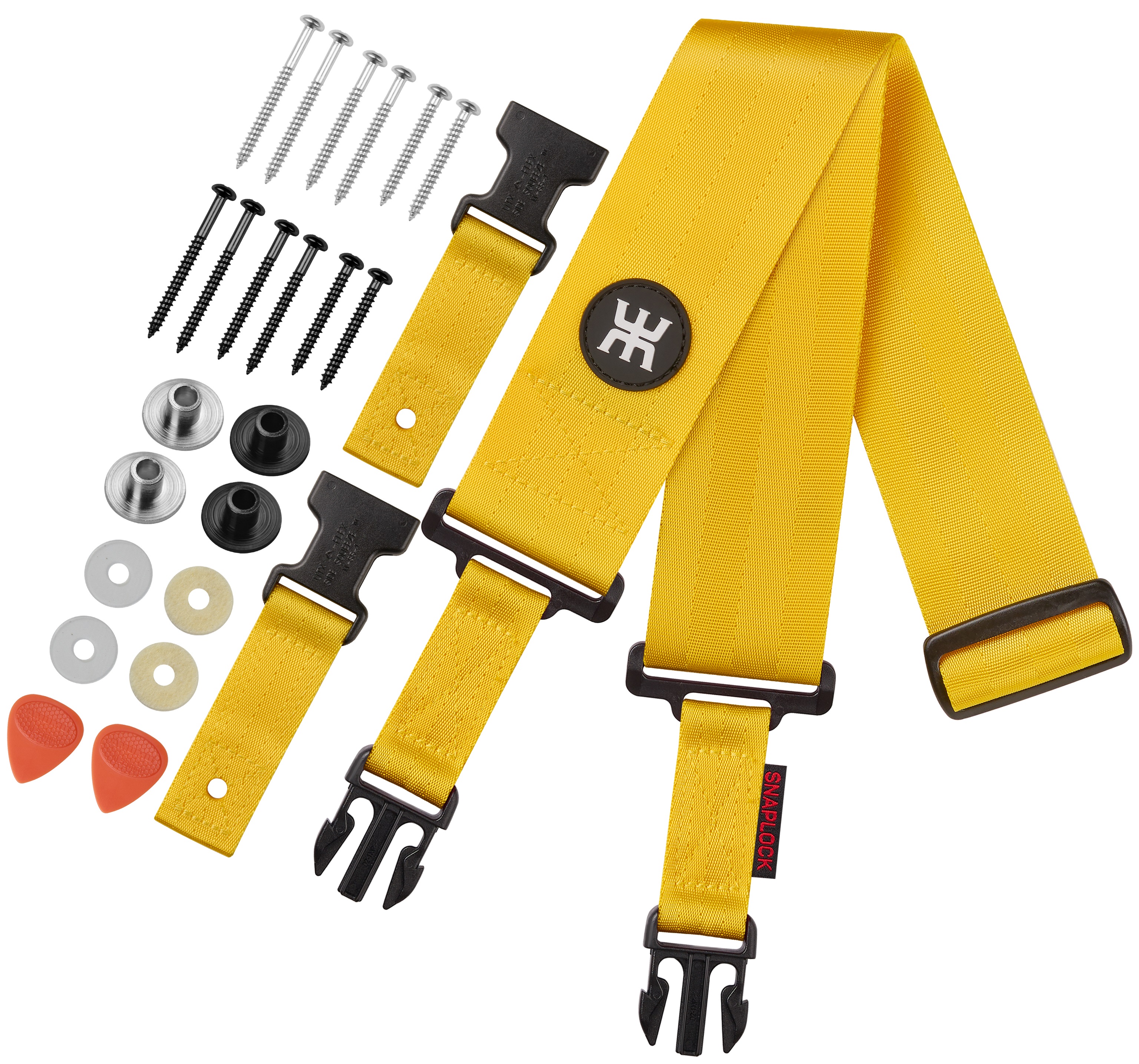 Levně Amumu SNAPLOCK PRO Graffiti Yellow