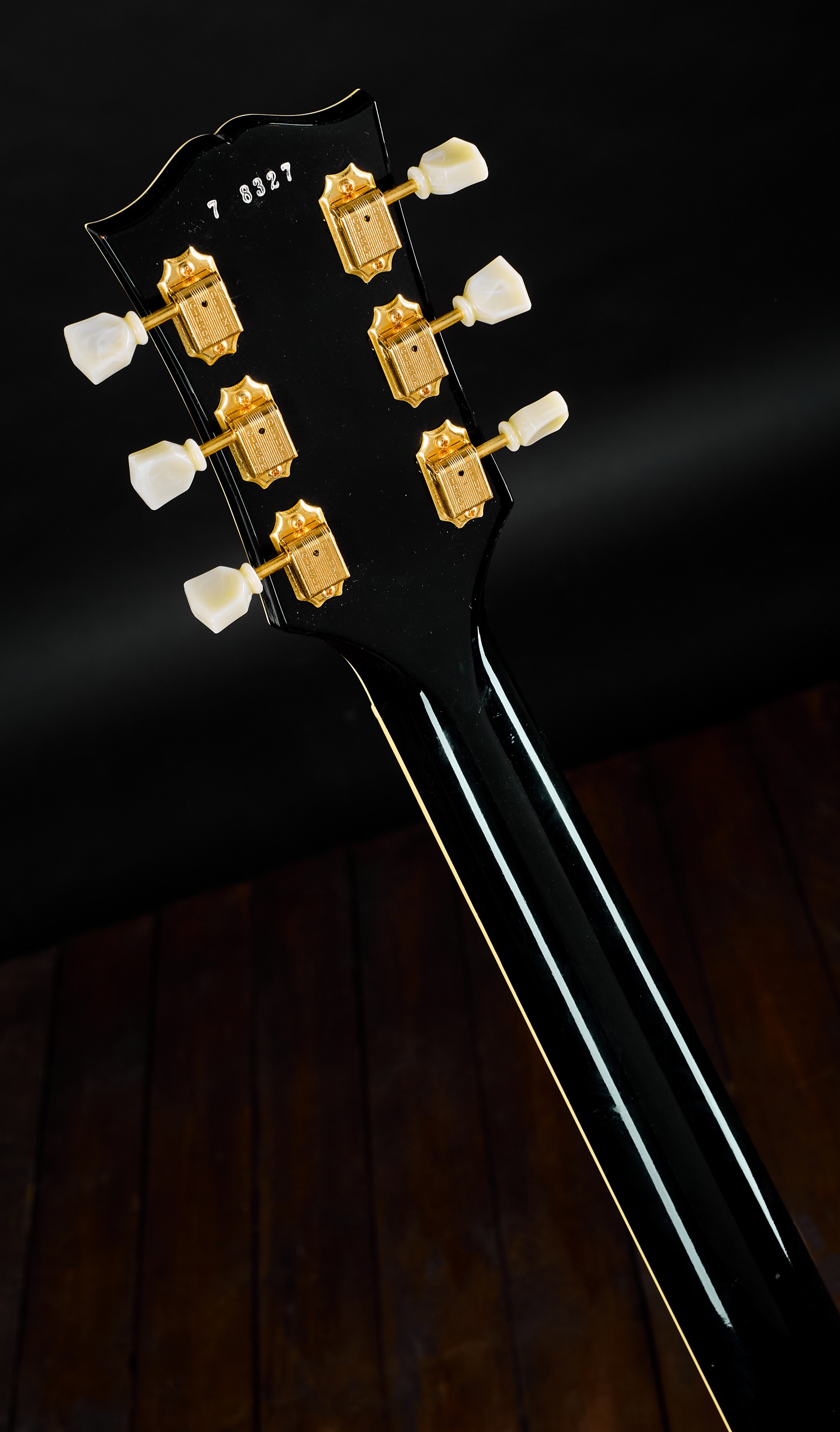 Gibson Custom 2008 Les Paul Custom 1957 Reissue 3-Pickup Bigsby VOS Eb (obrázek 6)
