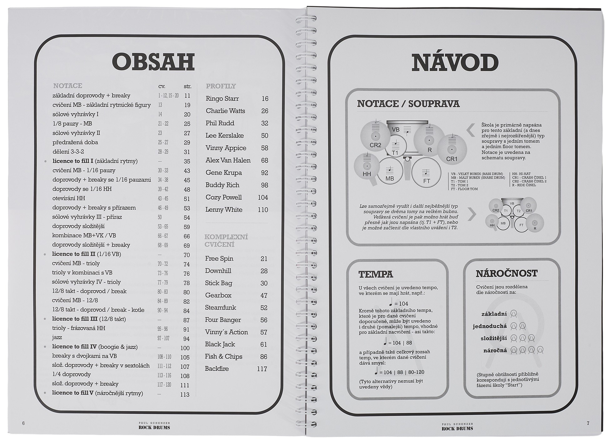 KN Paul Schenzer - ROCK DRUMS / START PLUS 1/2 (obrázek 3)