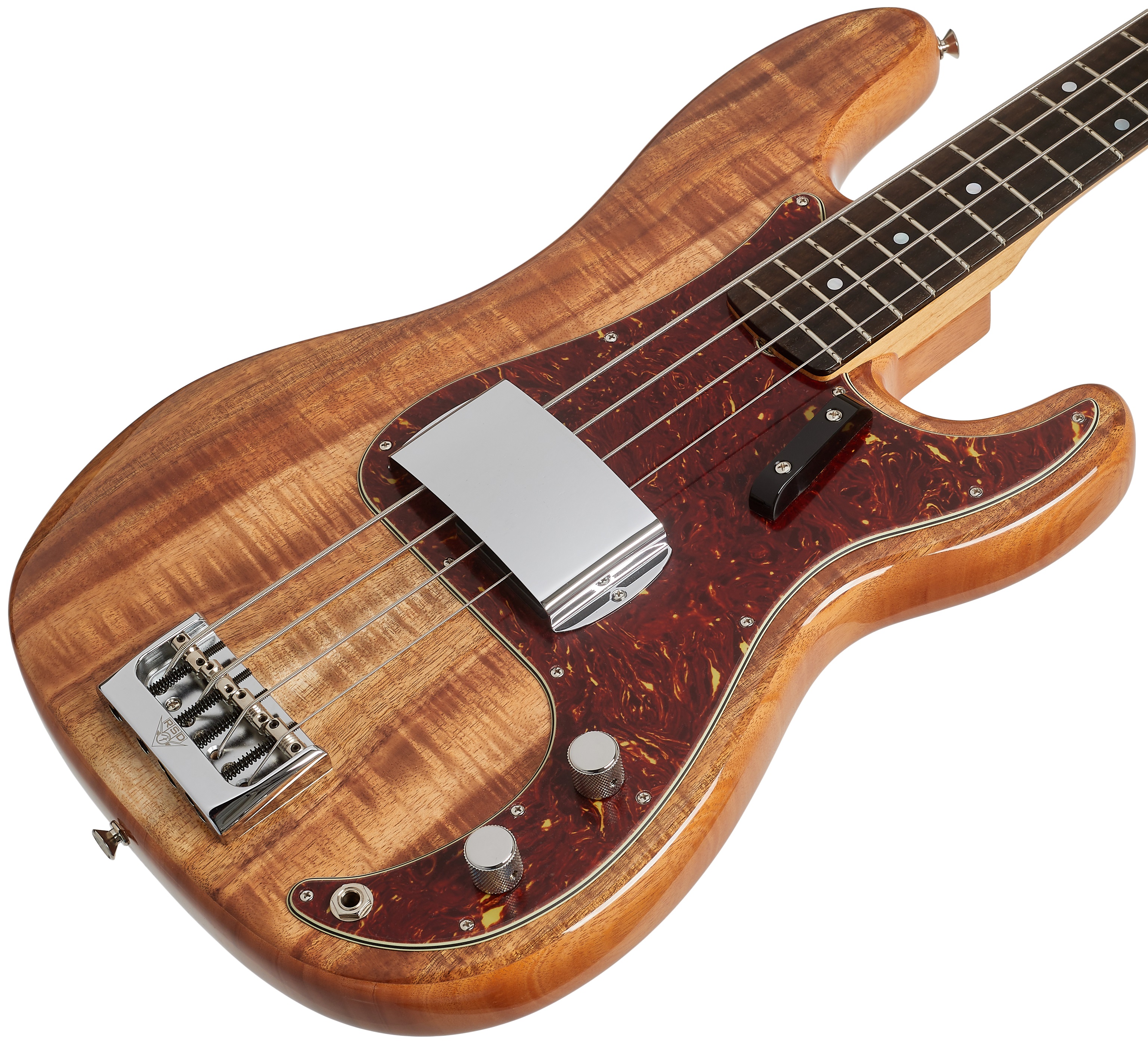 Fender Custom Shop Artisan Koa Precision Bass NOS Natural (obrázek 3)