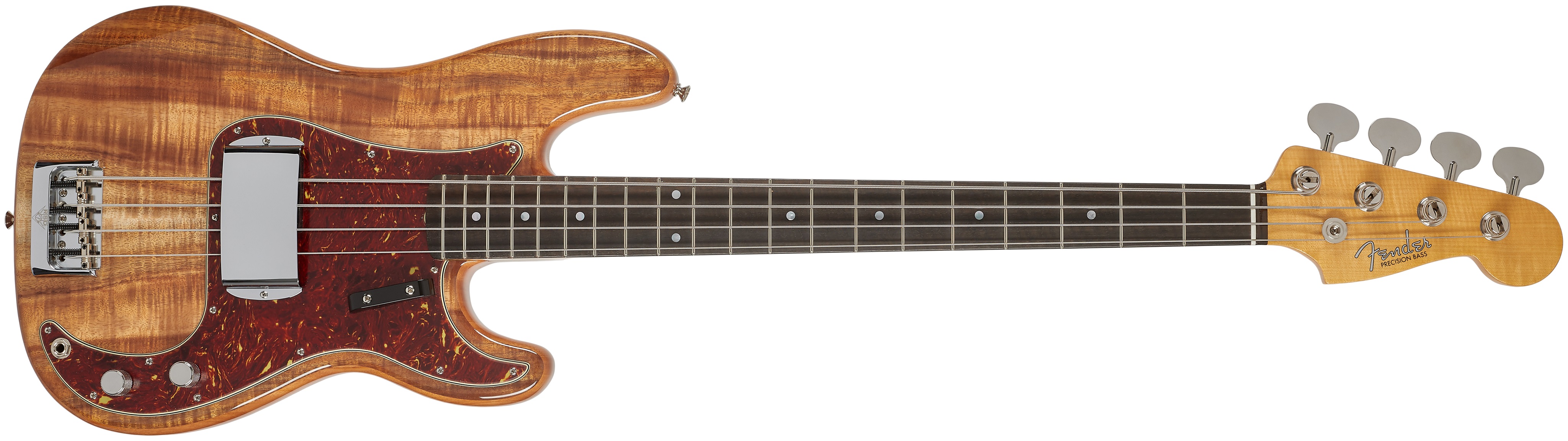 Levně Fender Custom Shop Artisan Koa Precision Bass NOS Natural