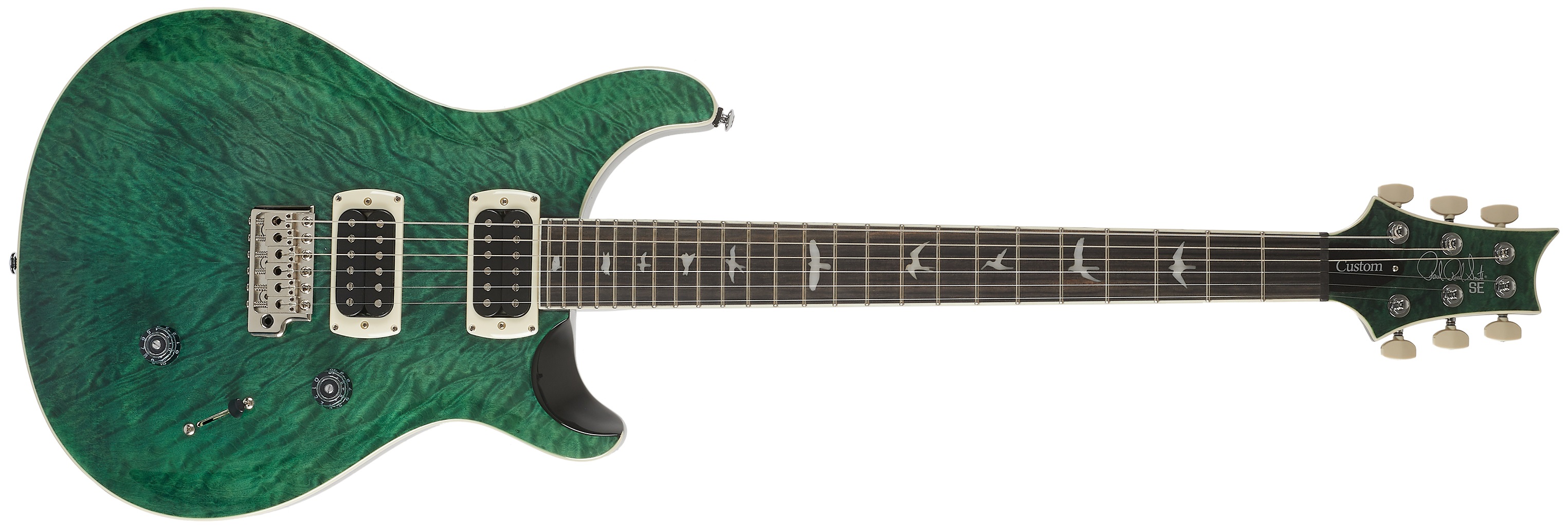 Levně PRS SE Custom 24 Quilt Package Teal Black 2026