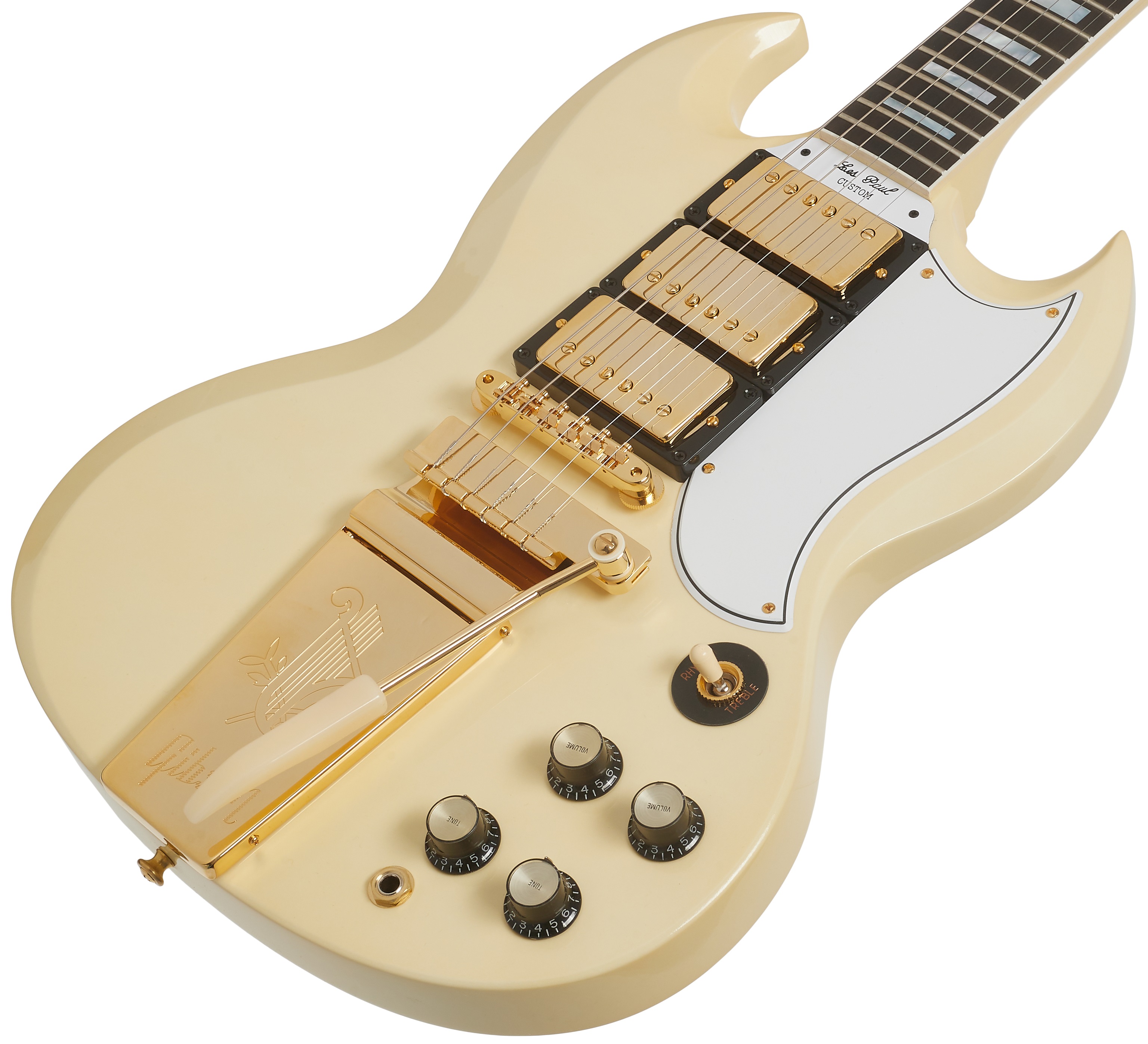 Gibson Custom 1963 Les Paul SG Custom Reissue 3-Pickup w/ Maestro VOS (obrázek 3)