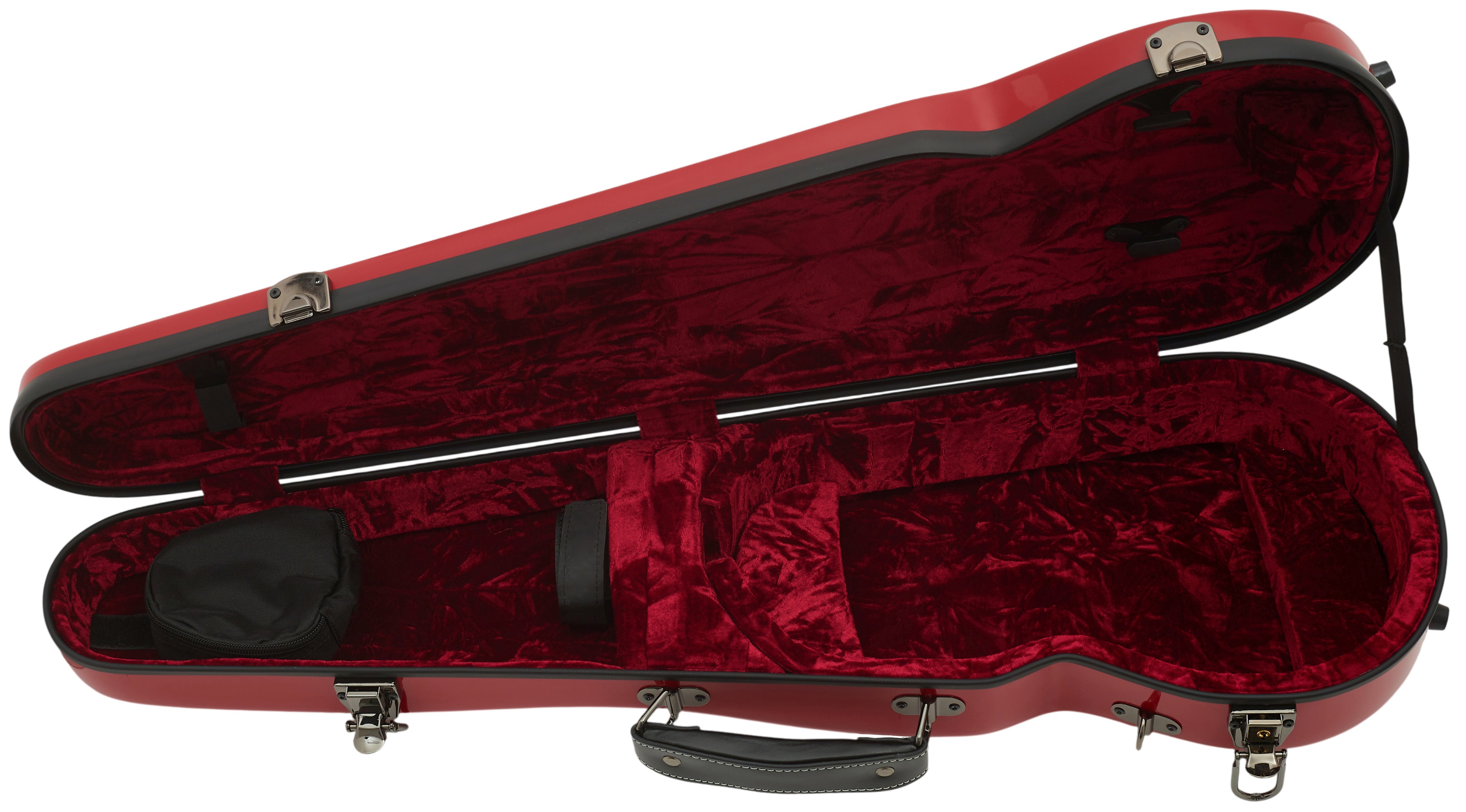 Razzor Fiberglass Violin Case Red (obrázek 8)