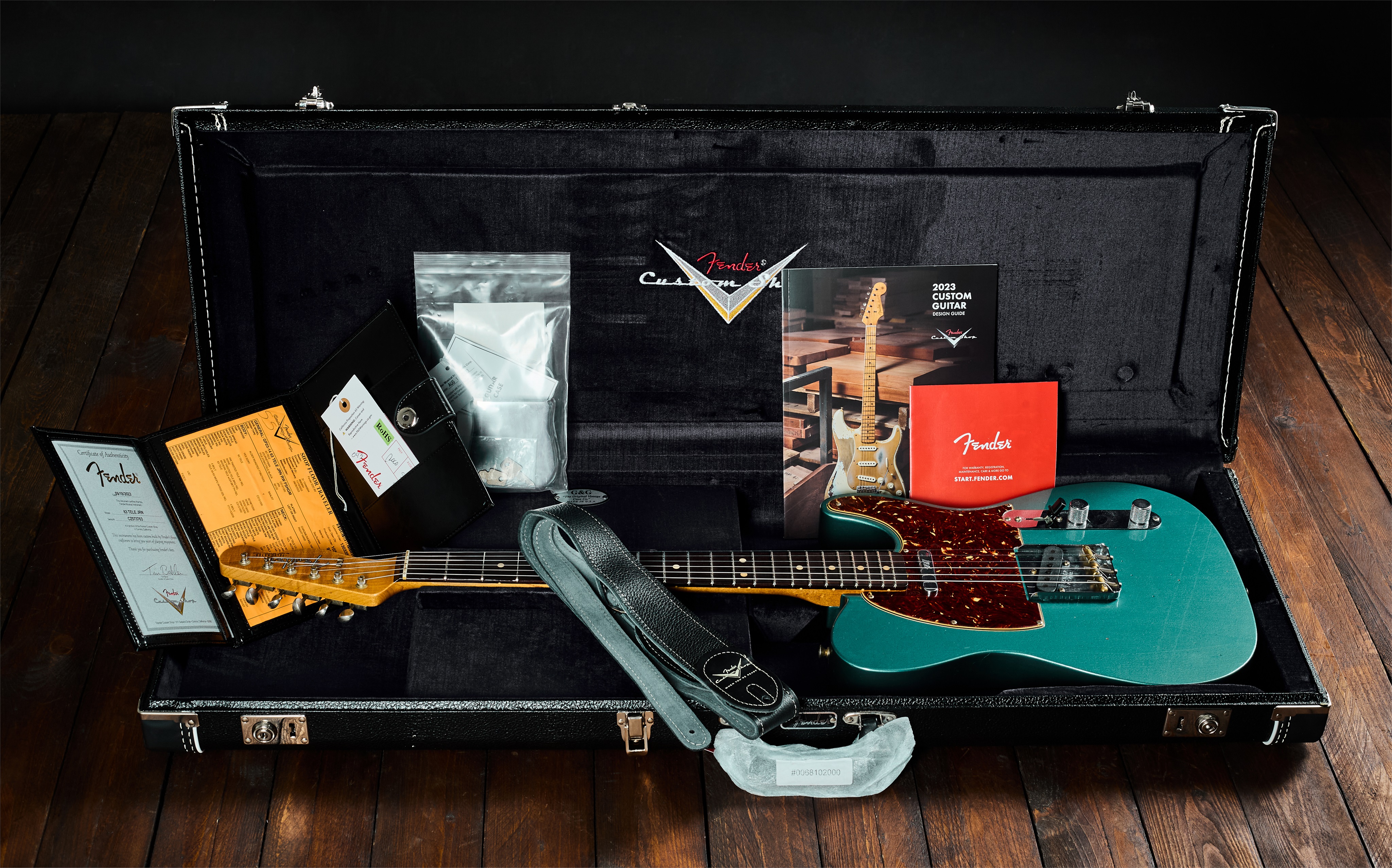 Fender Custom Shop 2023 Telecaster 63 JRN Relic Josefina FSHGM Roasted (obrázek 8)