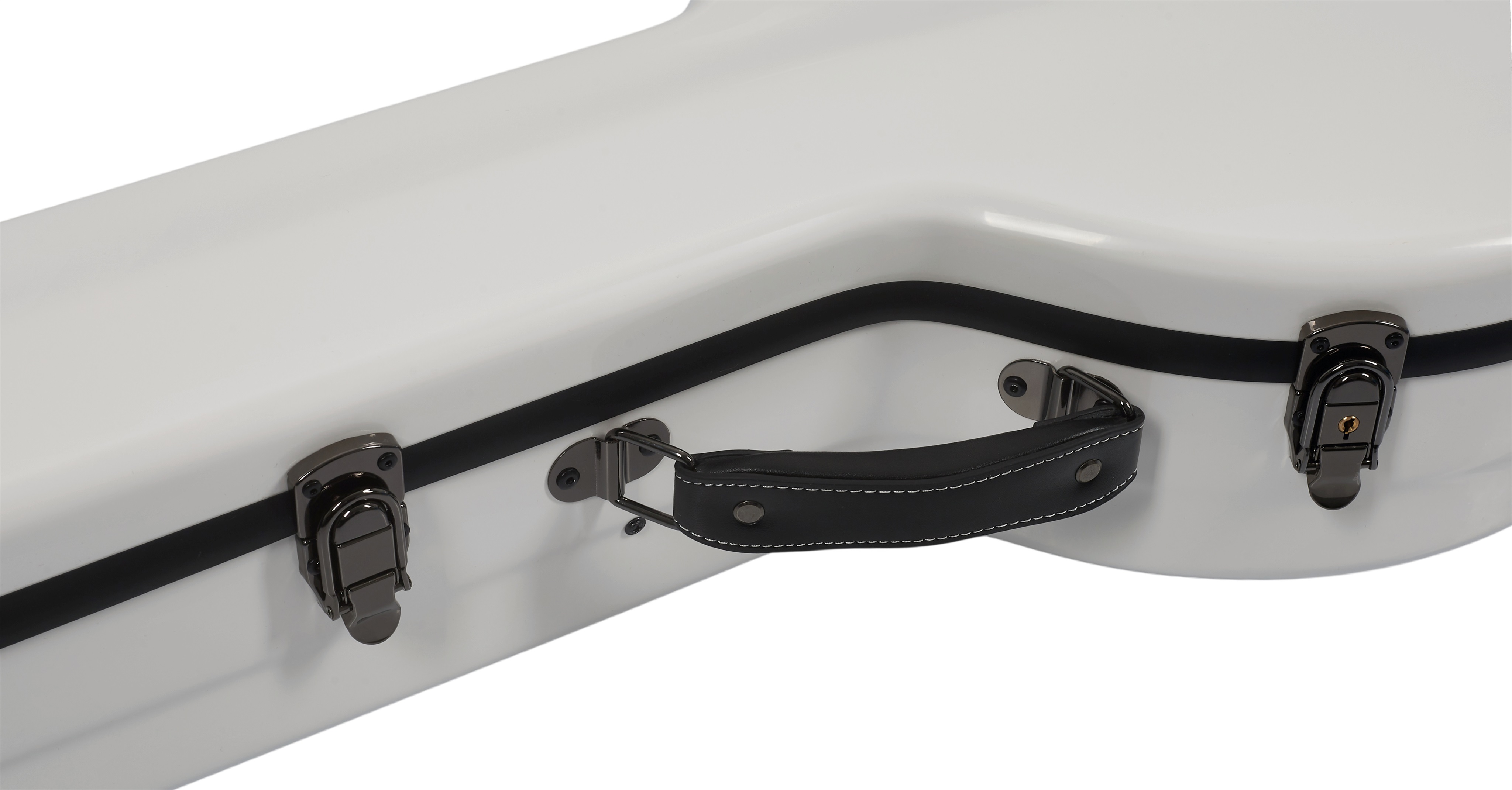 Razzor Fiberglass Banjo Case White (obrázek 7)