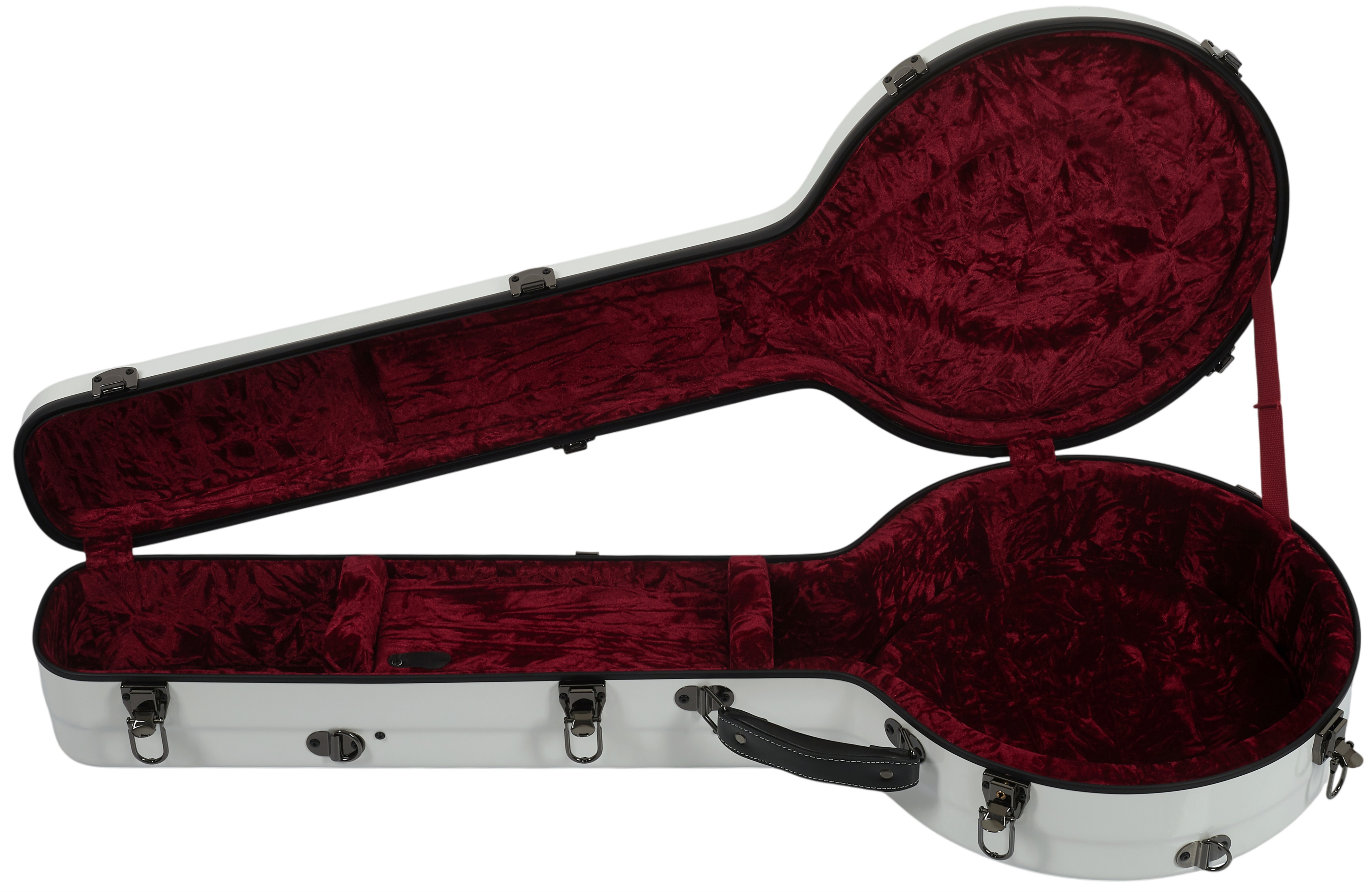 Razzor Fiberglass Banjo Case White (obrázek 8)