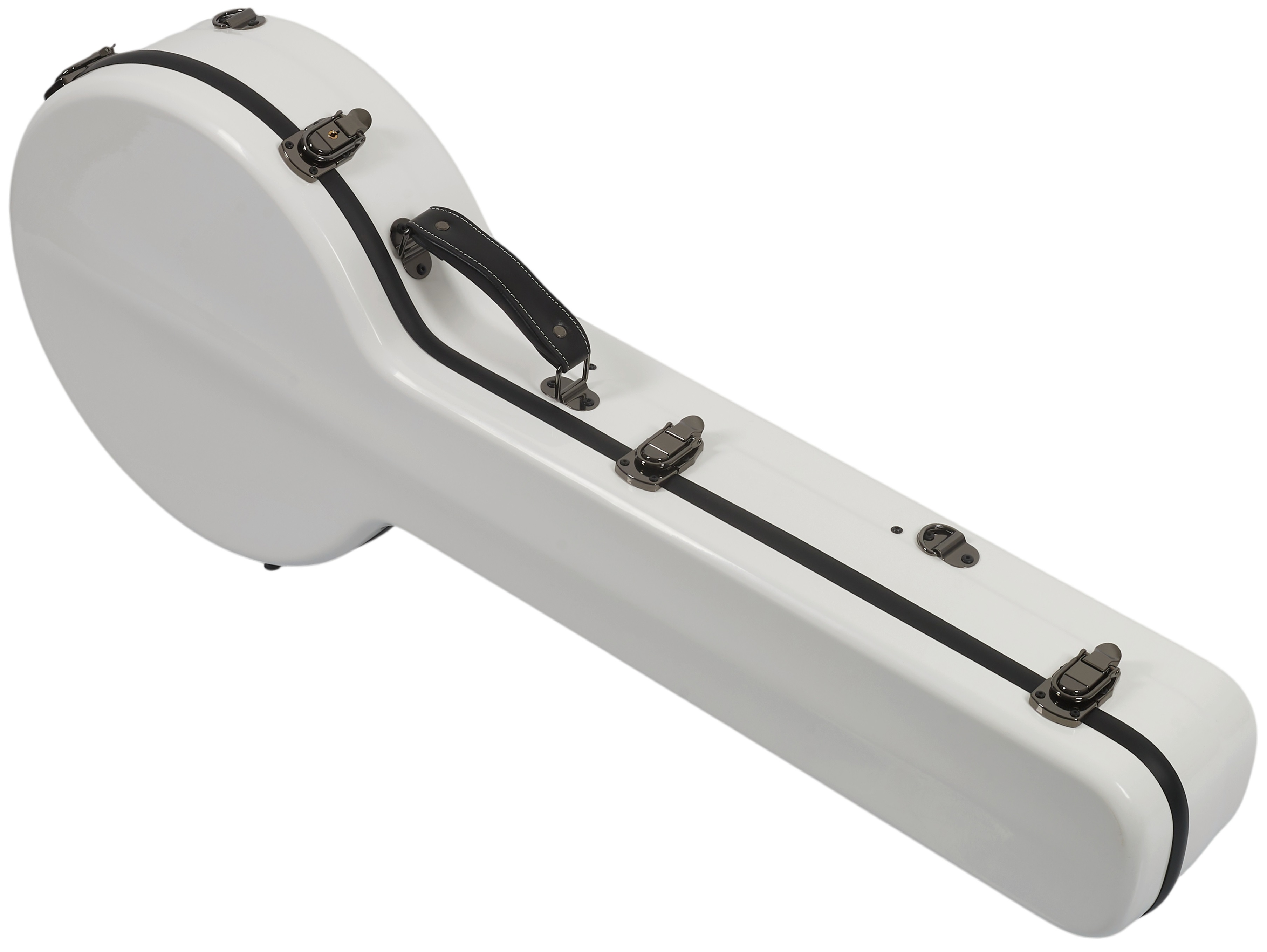 Razzor Fiberglass Banjo Case White (obrázek 4)