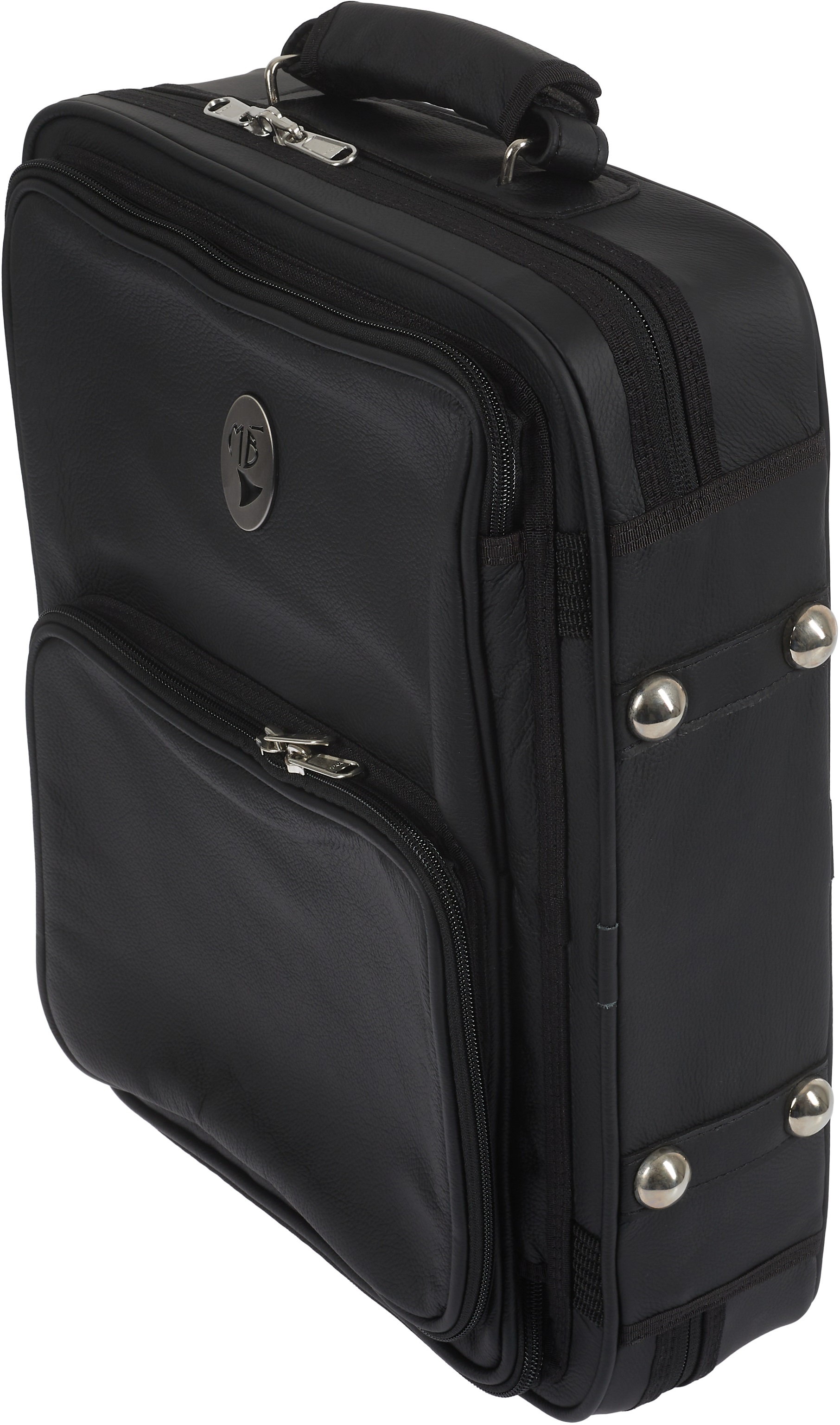 Marcus Bonna MB Case for 2 Clarinets A/Bb, Black Leather (obrázek 3)
