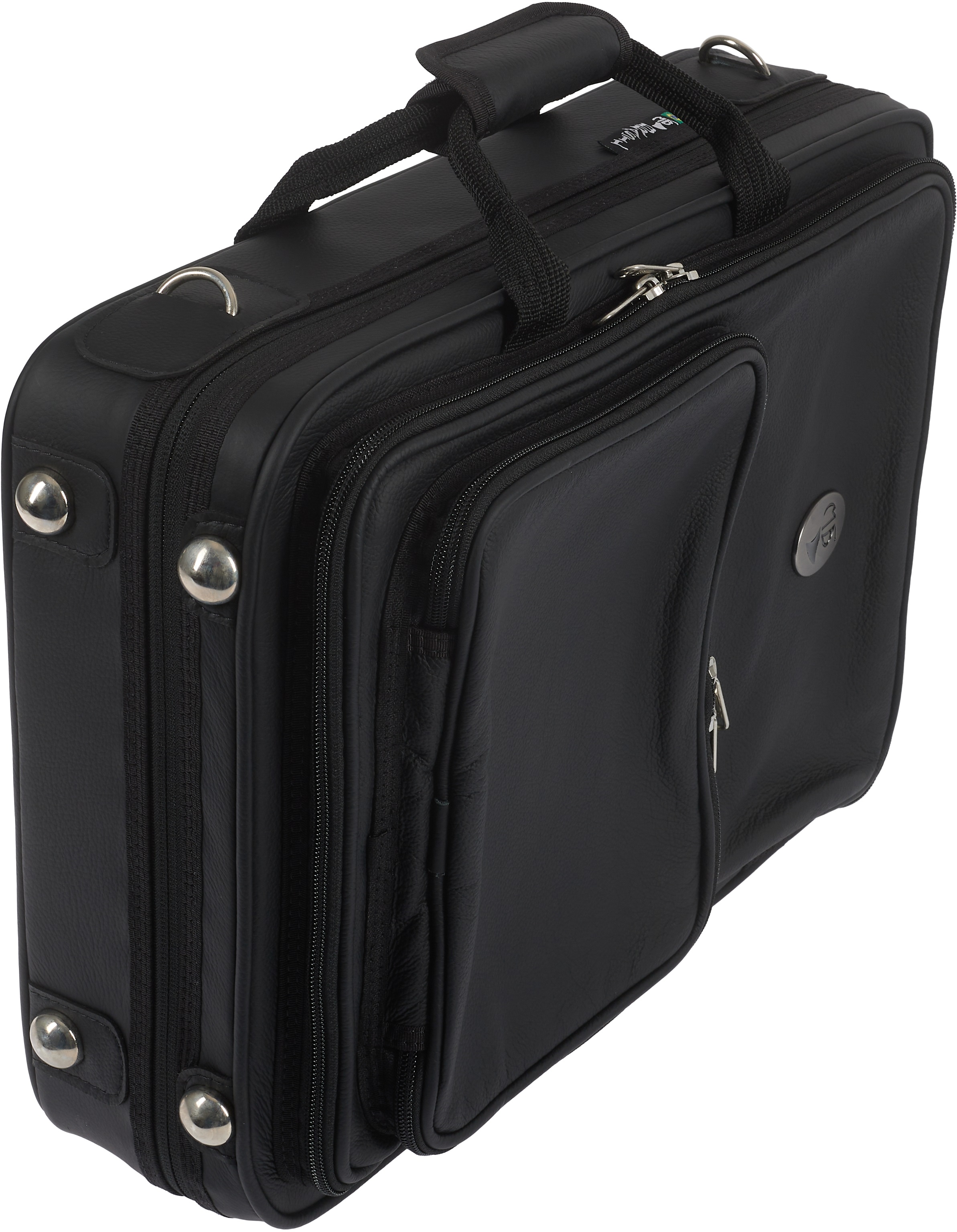 Marcus Bonna MB Case for 2 Clarinets A/Bb, Black Leather (obrázek 4)