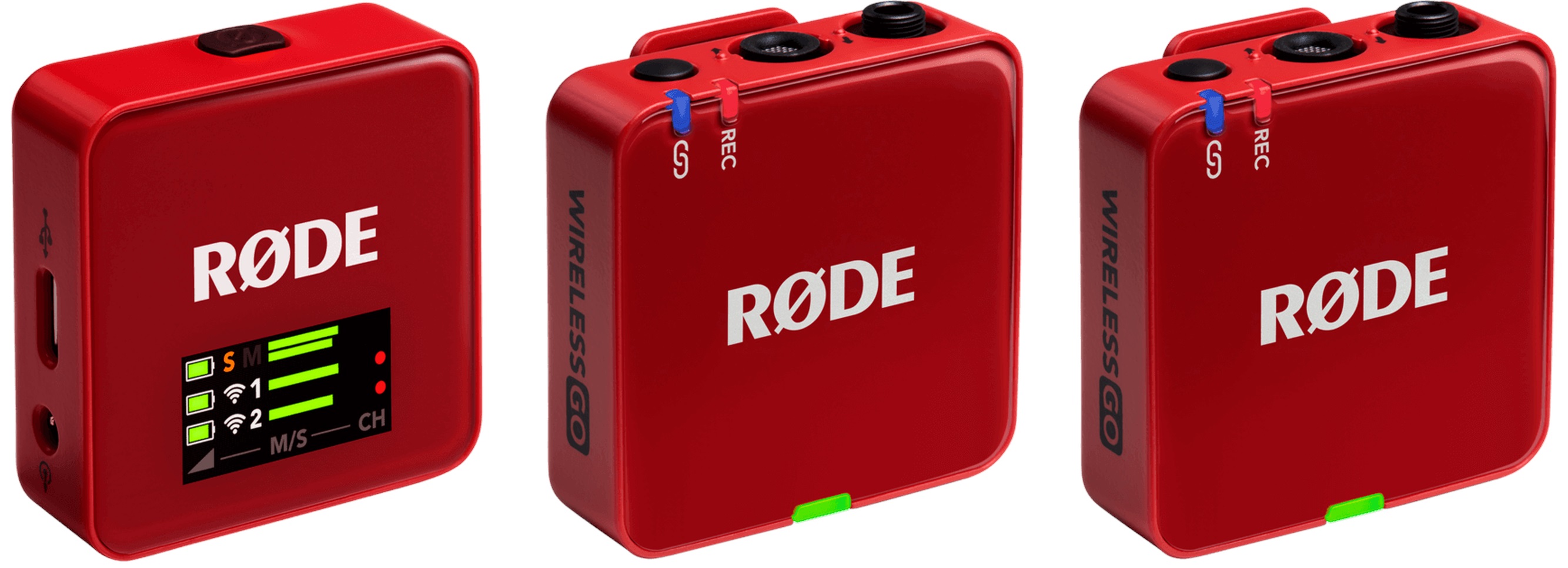 Levně Rode Wireless GO Gen 3 - Red