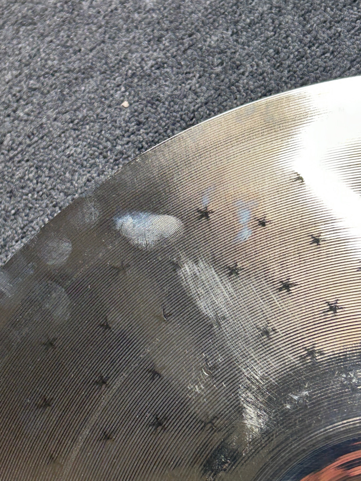 Zildjian 15" Z Custom Hi-hat (použité) (obrázek 5)
