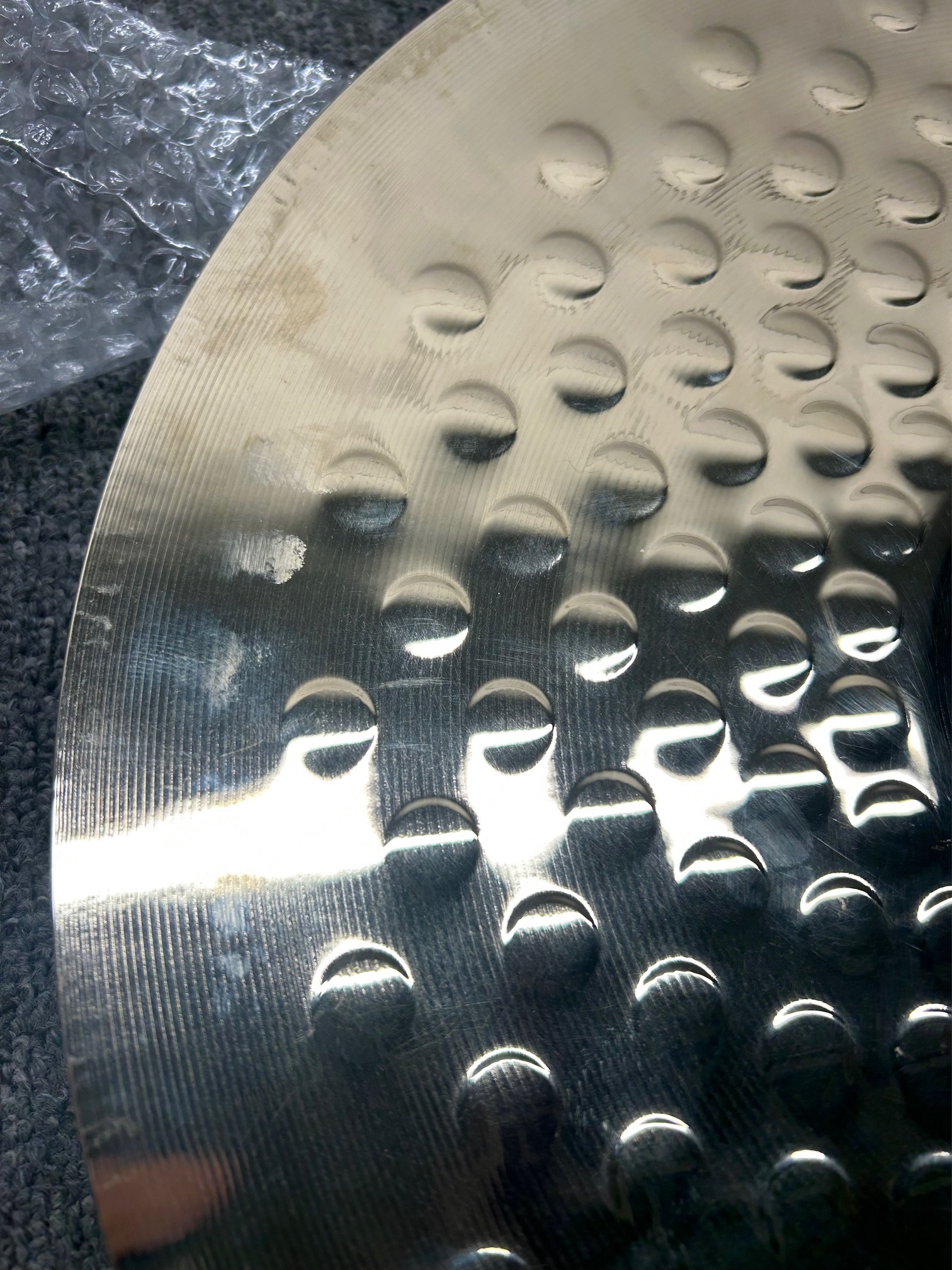 Zildjian 15" Z Custom Hi-hat (použité) (obrázek 3)
