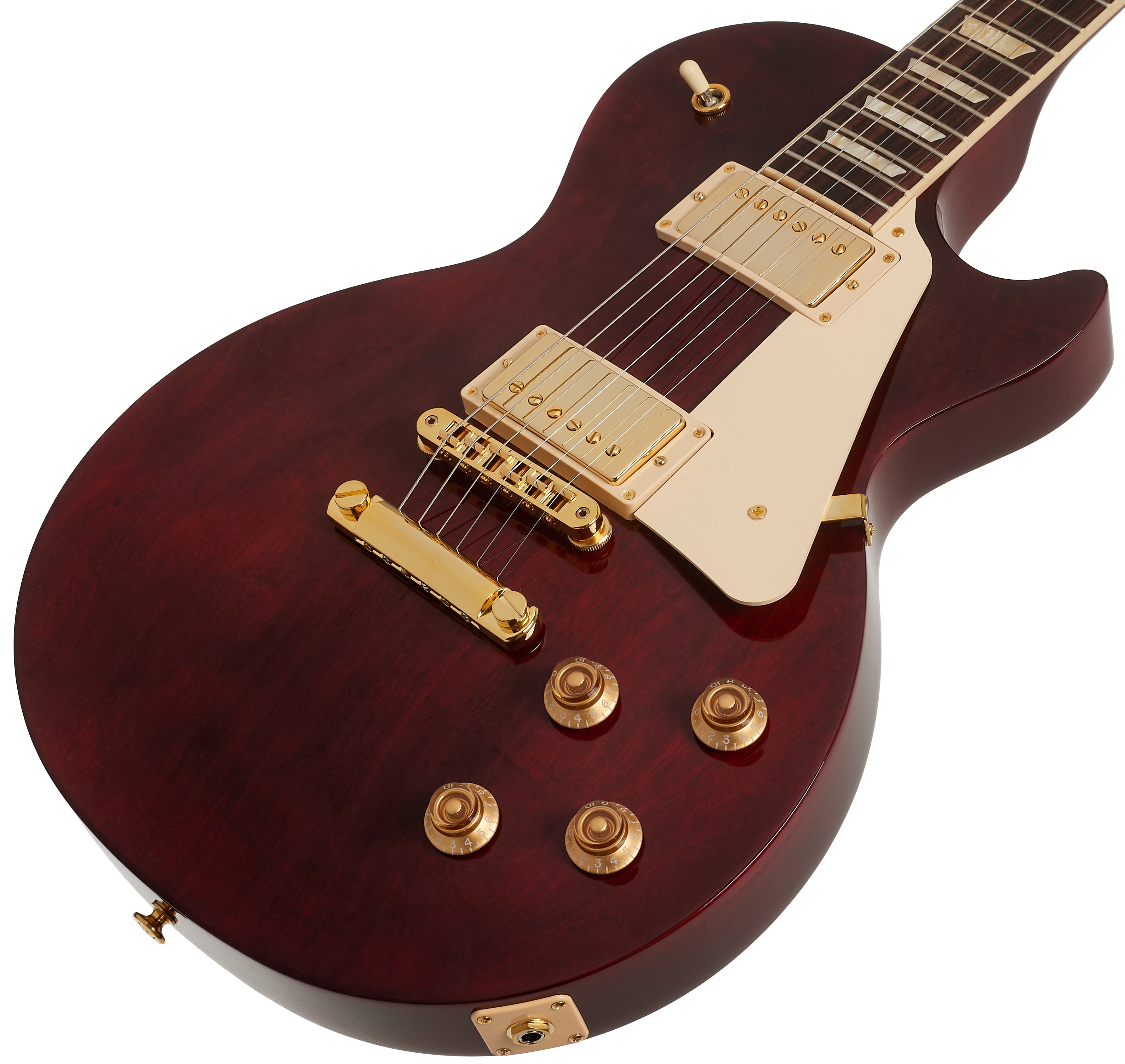 Gibson Les Paul Studio Gold Hardware Wine Red (obrázek 3)