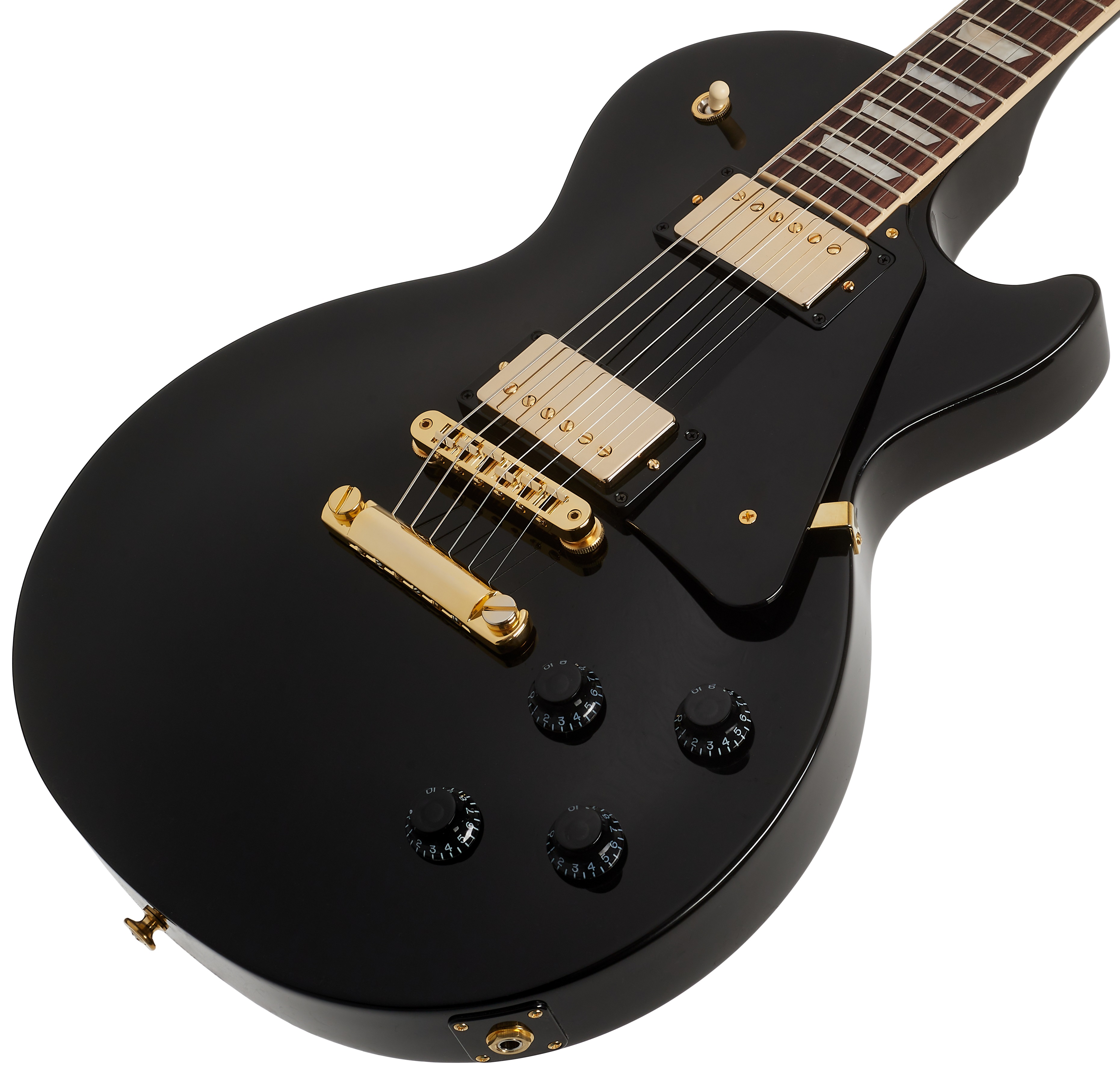 Gibson Les Paul Studio Gold Hardware Ebony (obrázek 3)