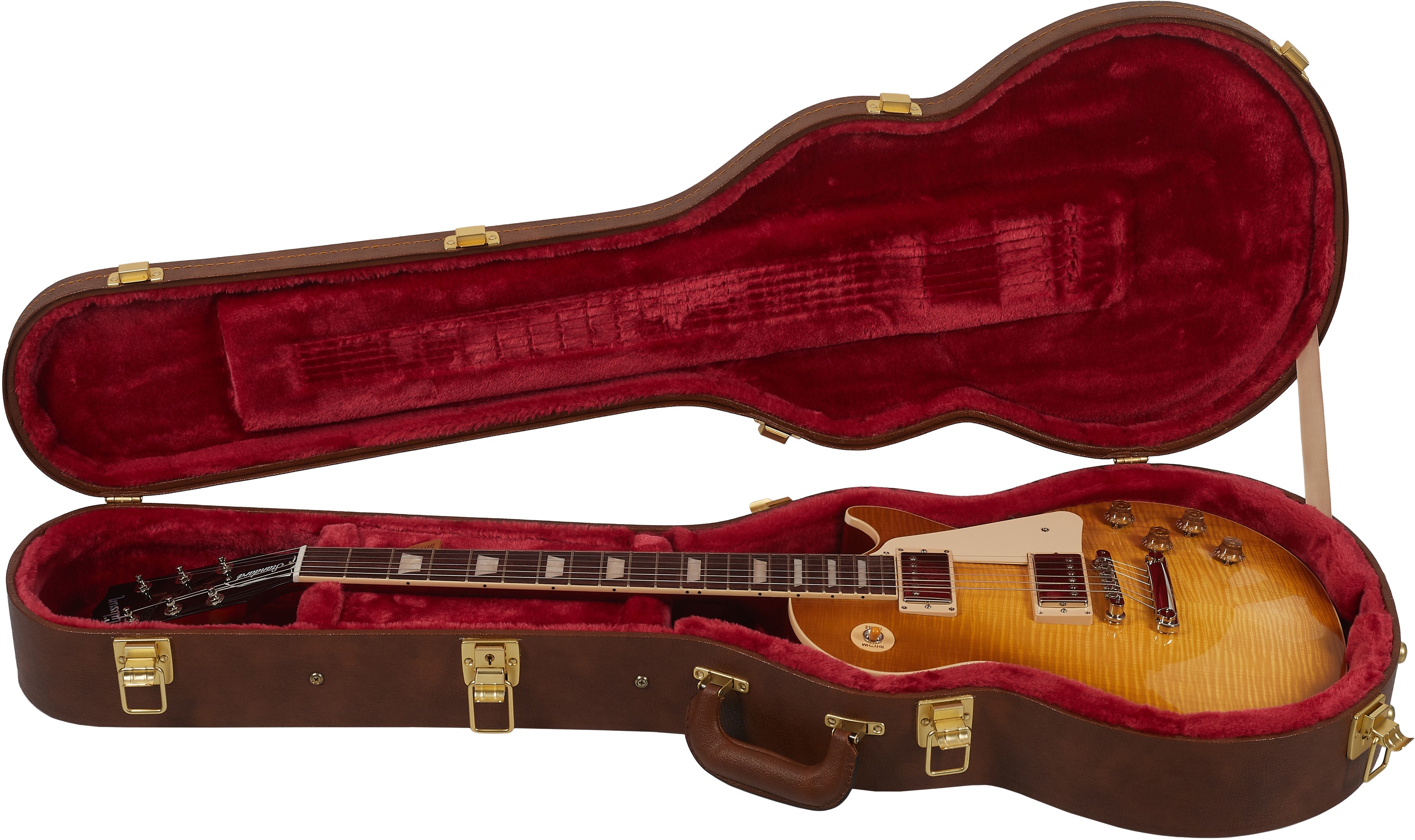 Gibson Les Paul Standard 50s Custom Shop Top Honey Burst Red Back (obrázek 6)