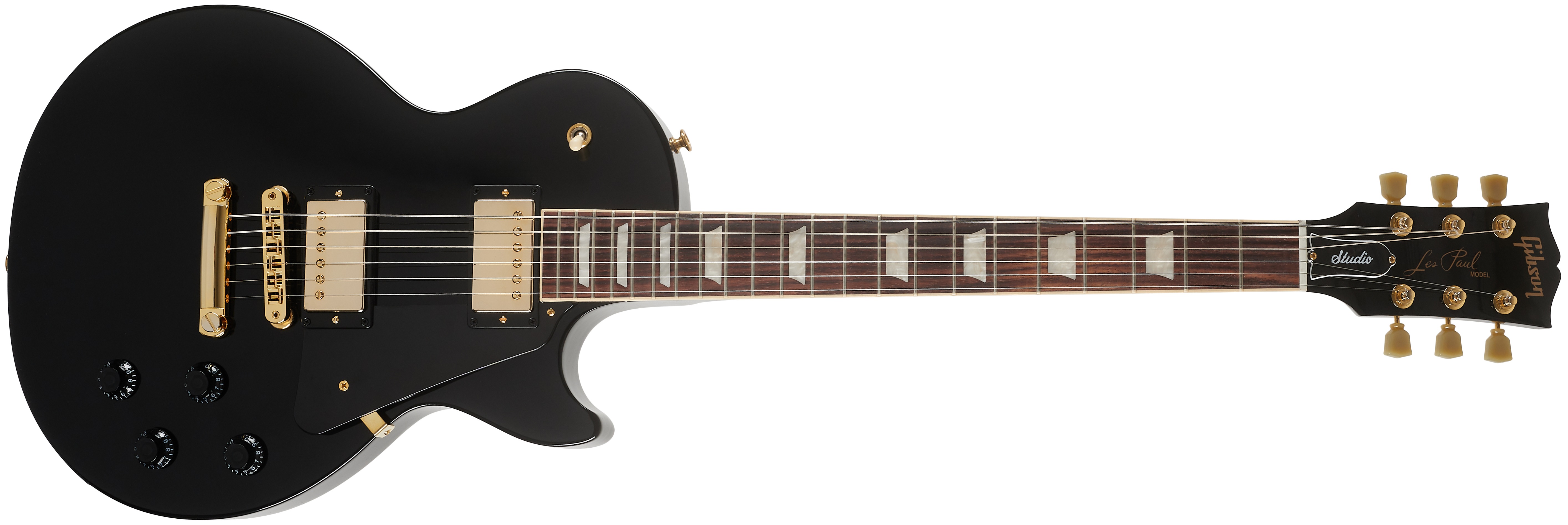 Levně Gibson Les Paul Studio Gold Hardware Ebony