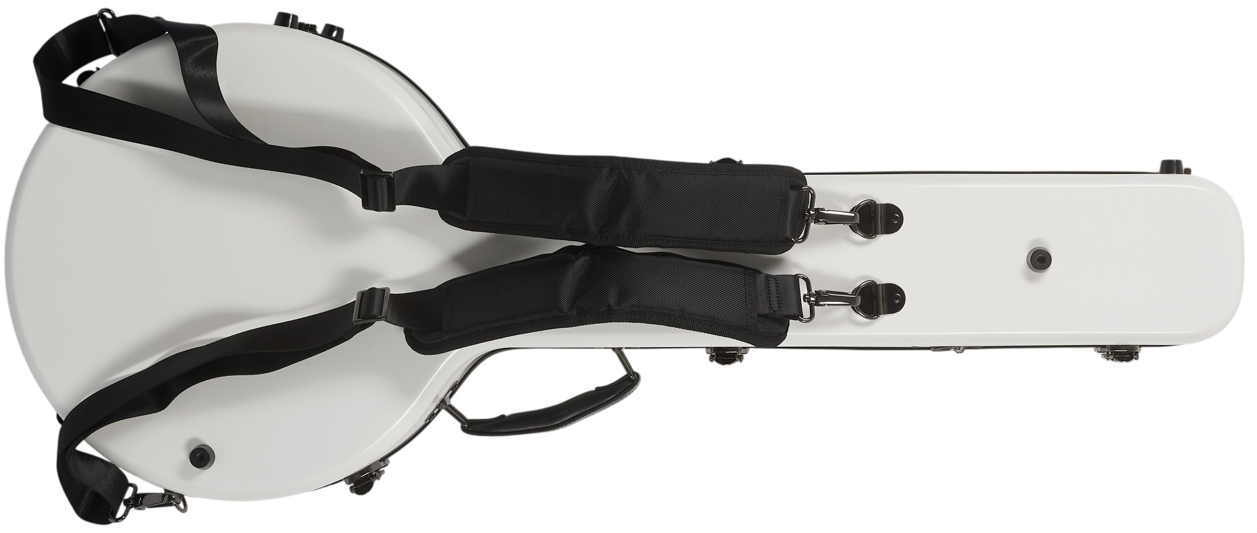 Razzor Fiberglass Banjo Case White (obrázek 3)