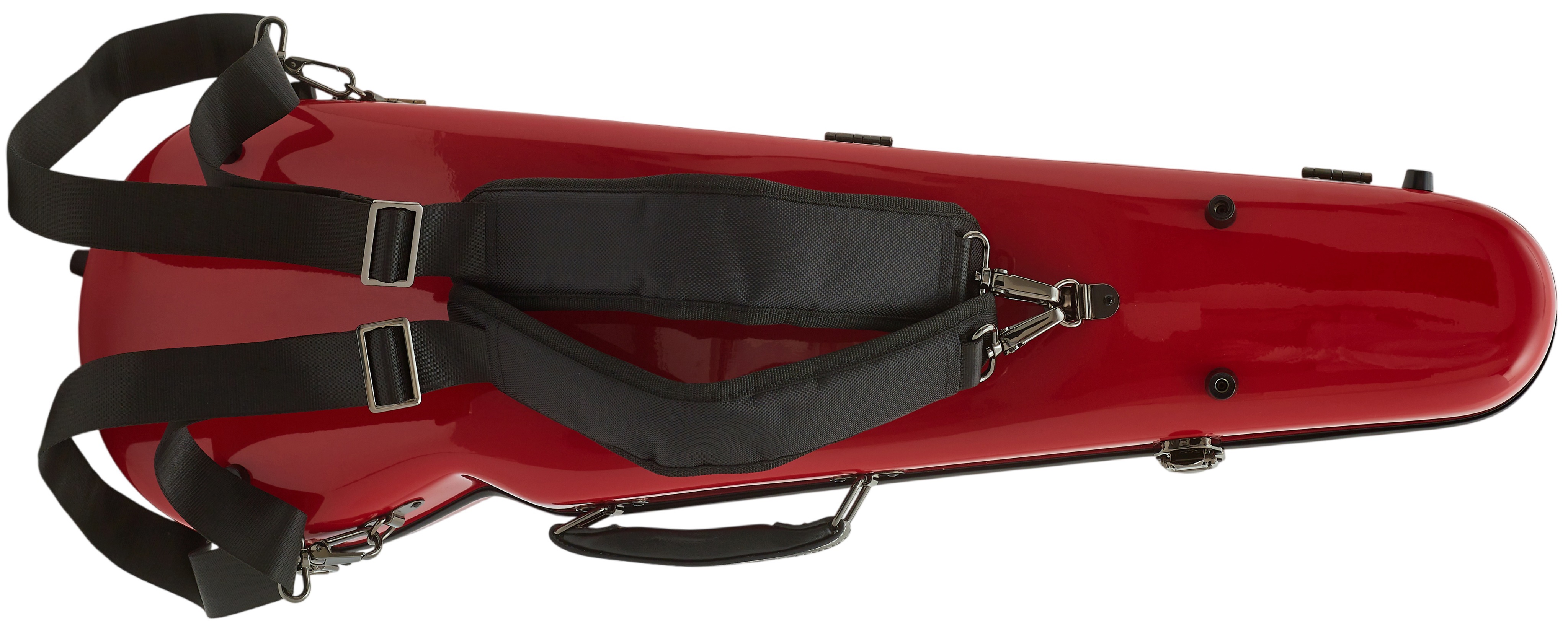 Razzor Fiberglass Violin Case Red (obrázek 3)