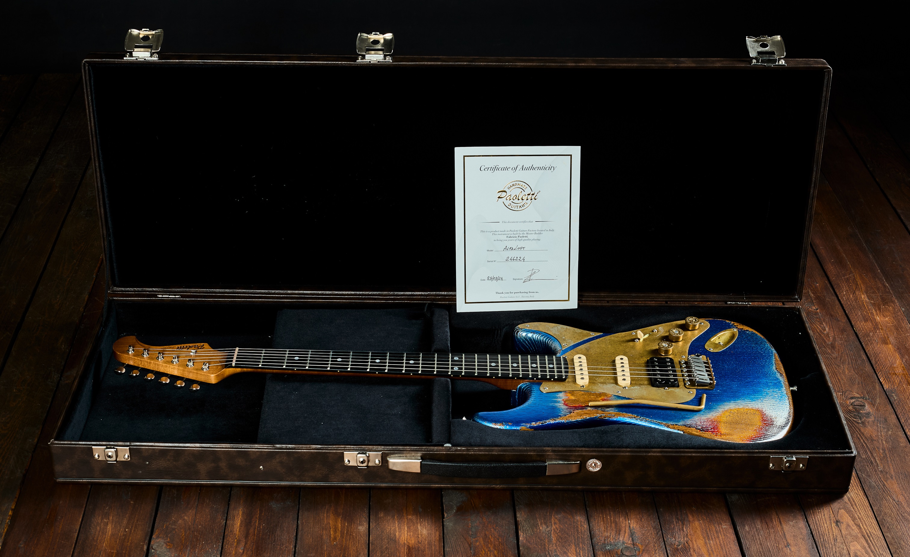 Paoletti Alfa Loft HSS Firemist Blue (obrázek 8)