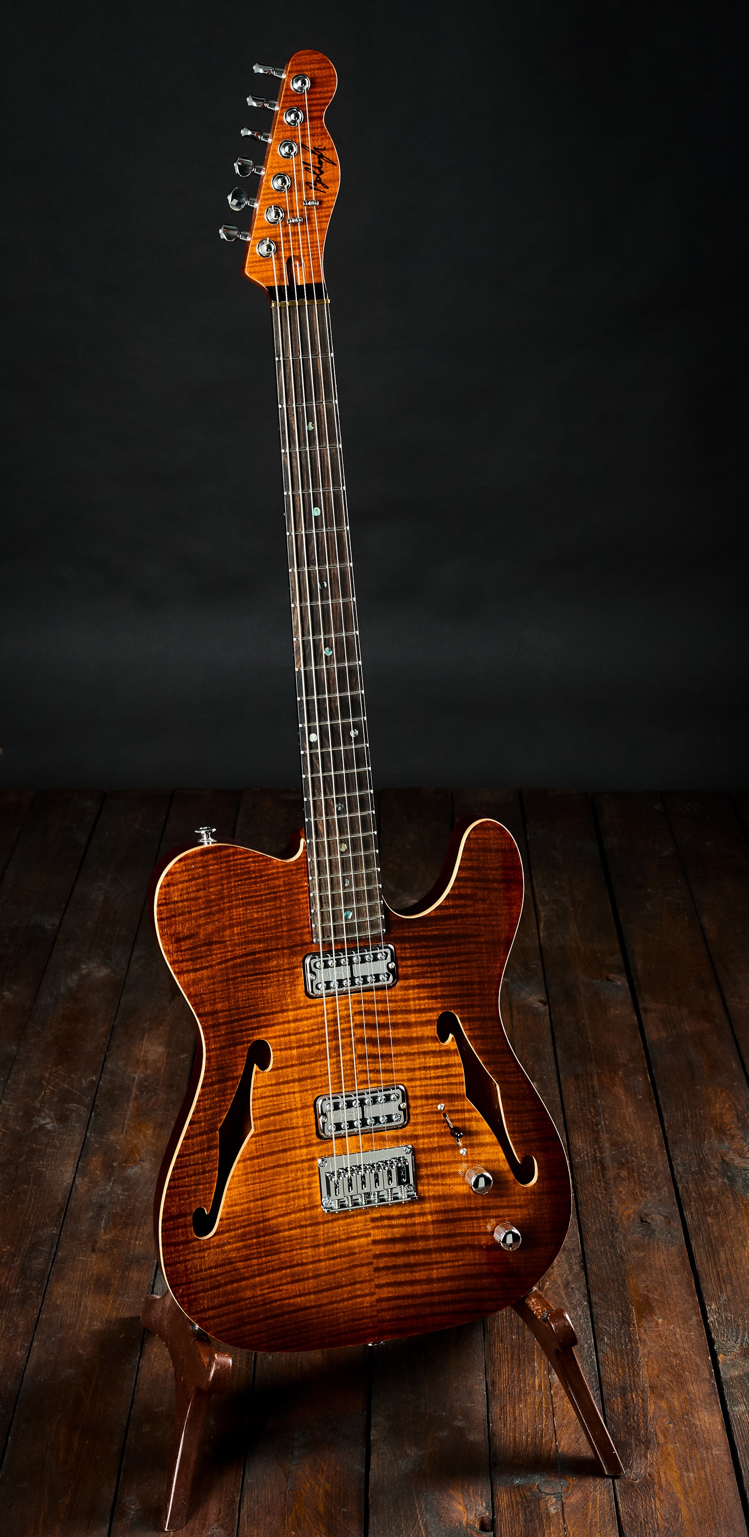 Boldogh 2025 Custom Telecaster Violin Burst