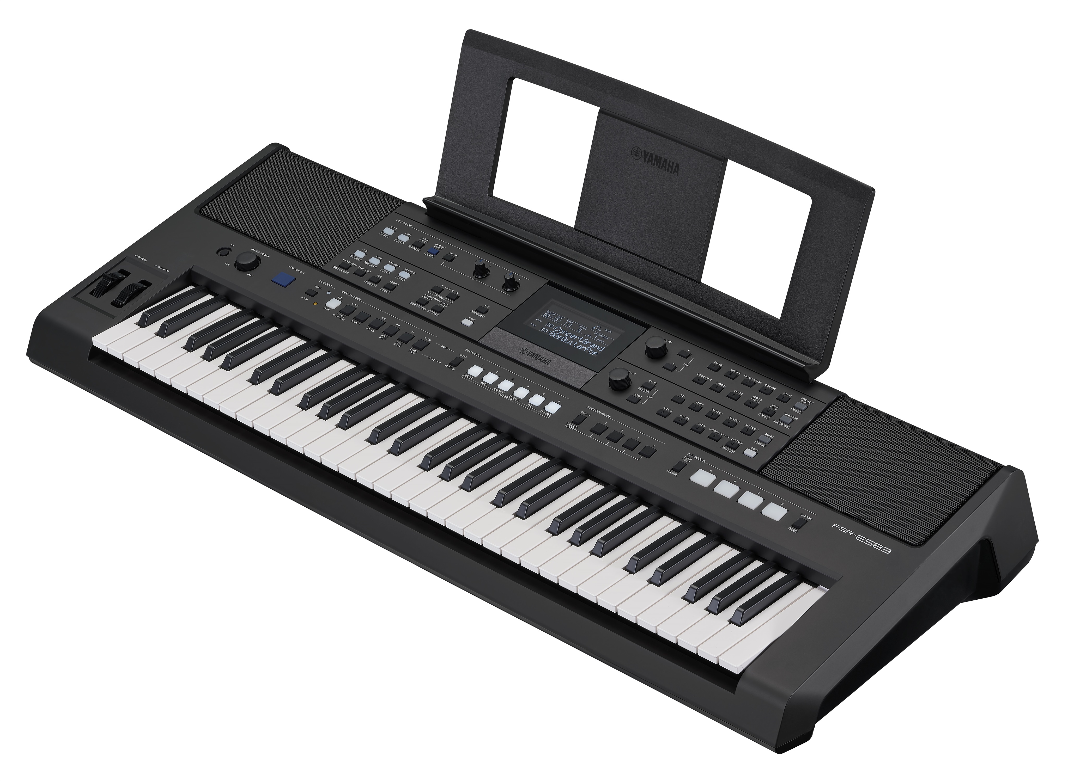 Yamaha PSR-E583 (rozbalené) (obrázek 3)