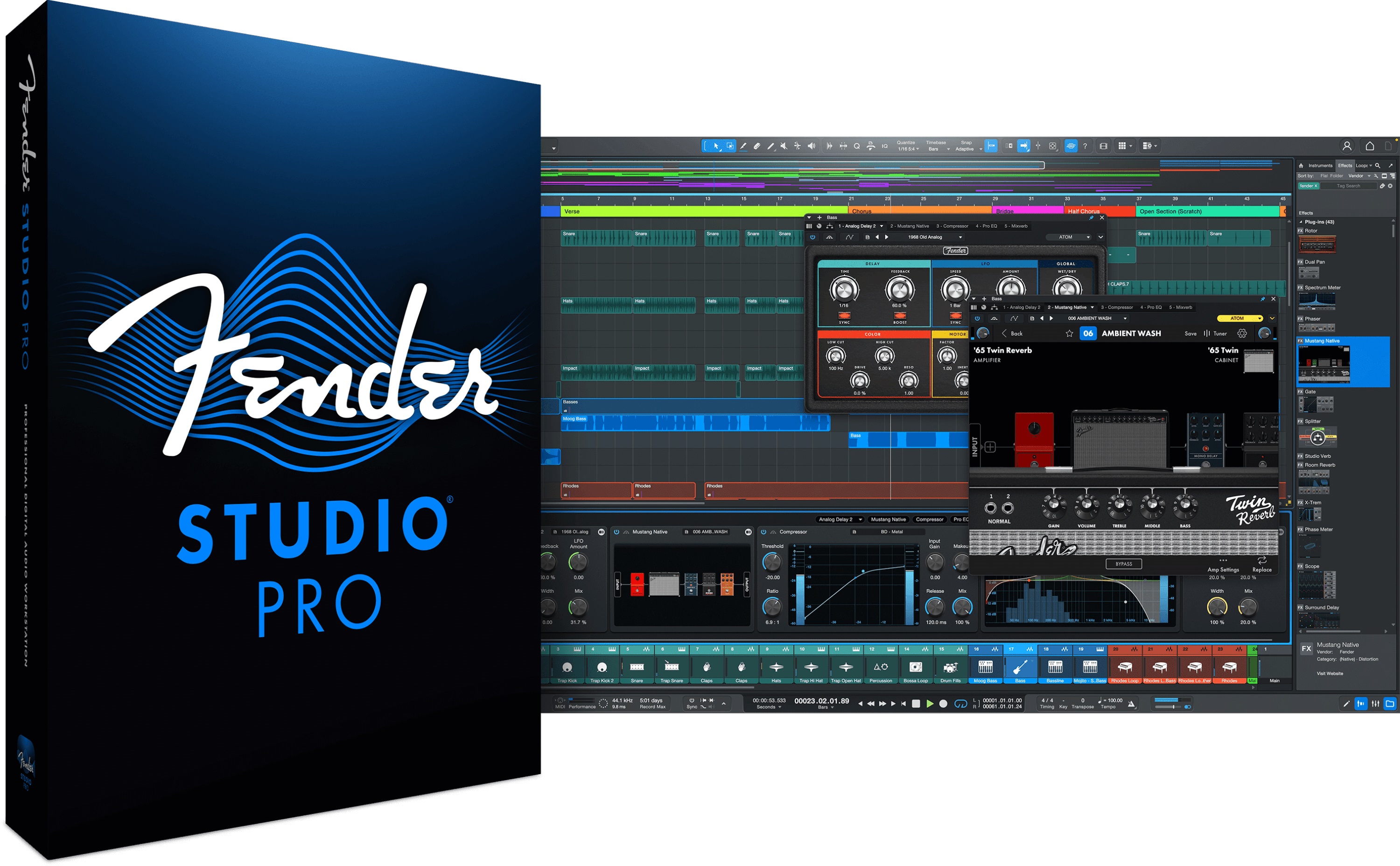 Levně Fender STUDIO PRO CROSSGRADE