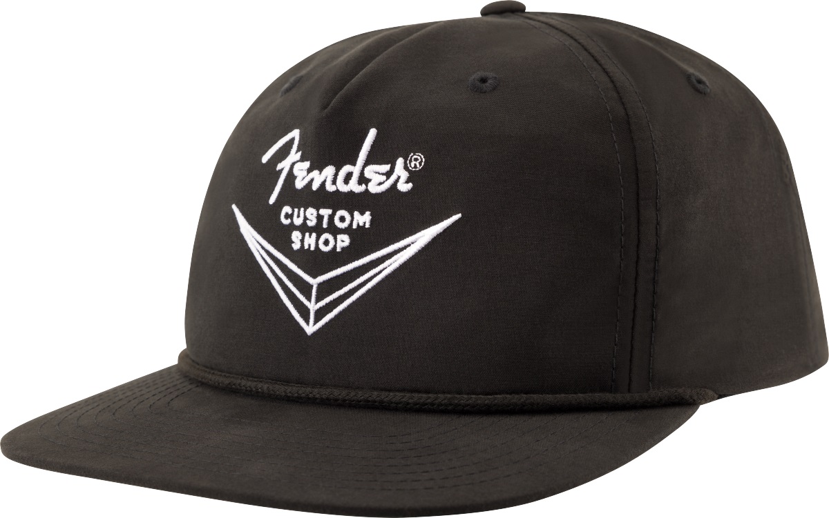 Levně Fender Custom Shop Logo Hat Black