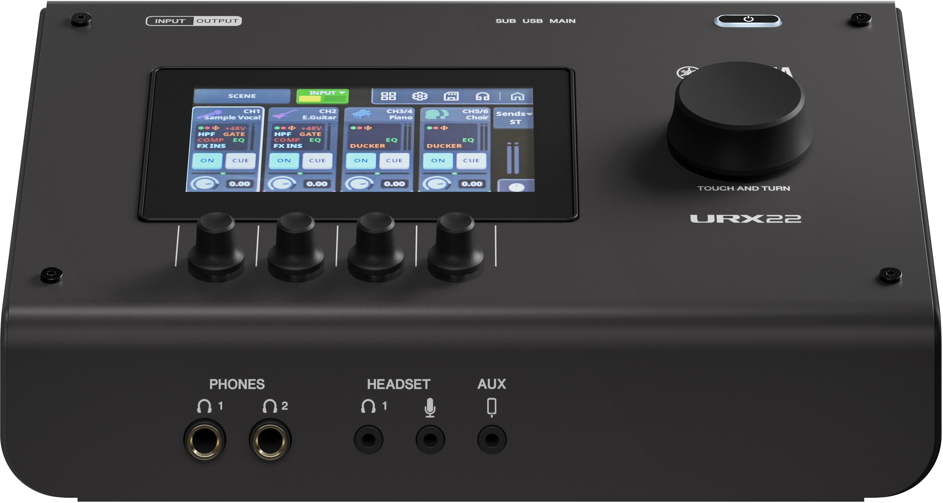 Yamaha URX22 BK (obrázek 3)