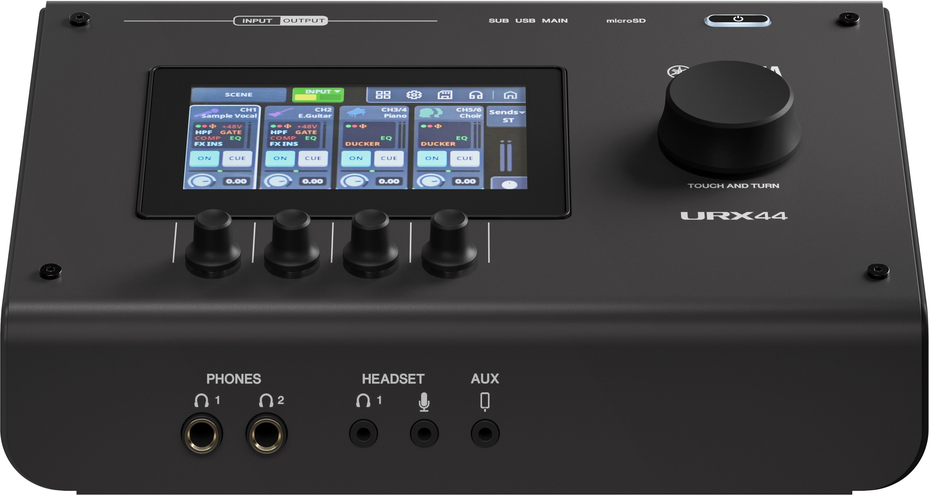 Yamaha URX44 BK (obrázek 3)