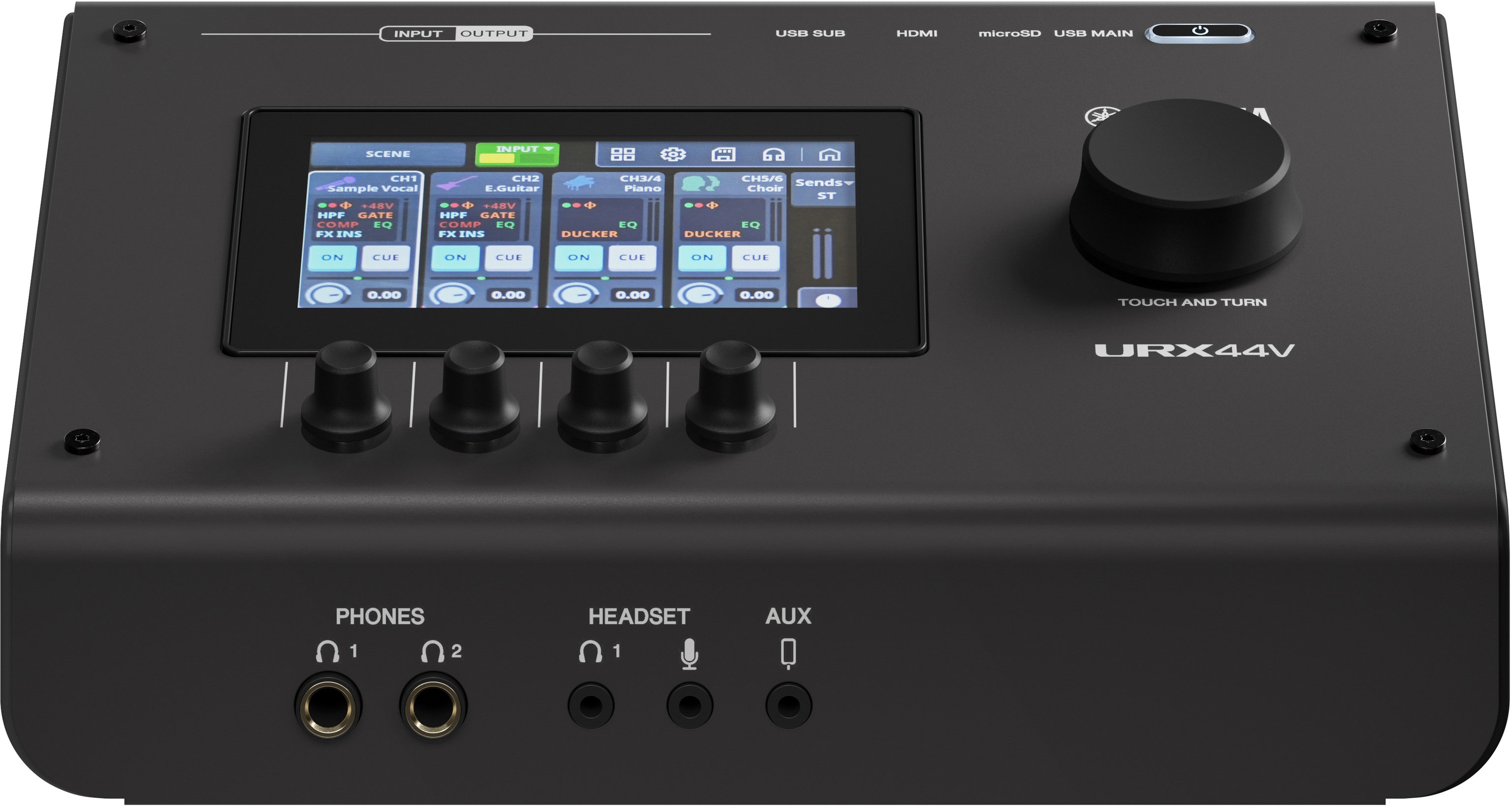 Yamaha URX44V BK (obrázek 3)