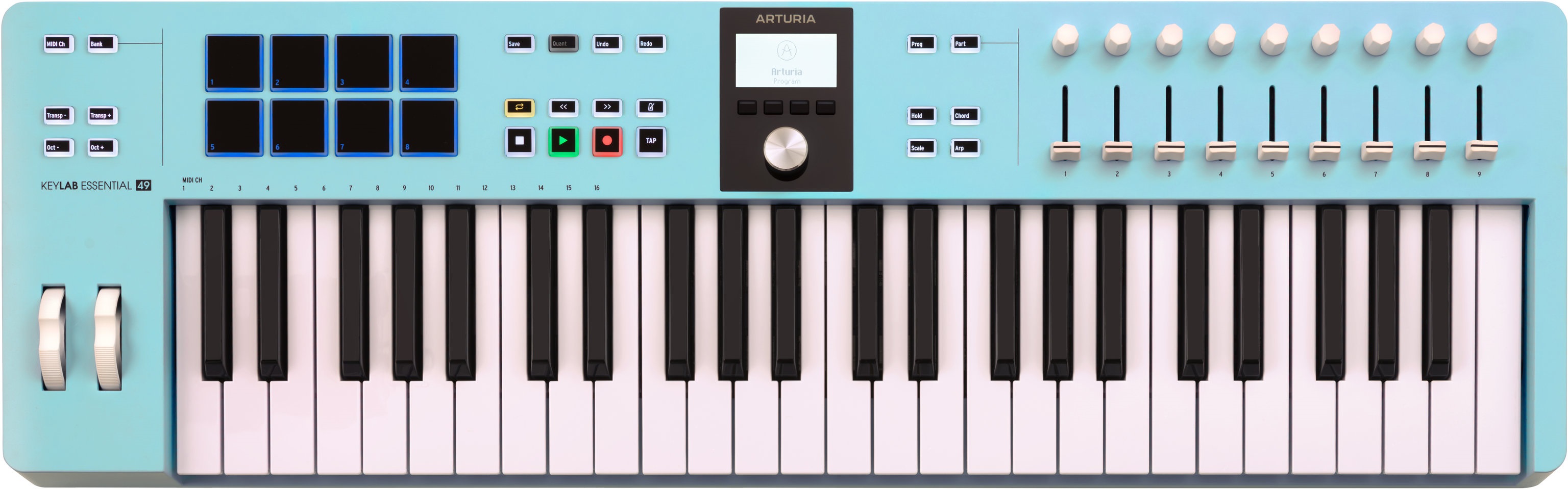 Levně Arturia KeyLab Essential 49 mk3 Aquamarine