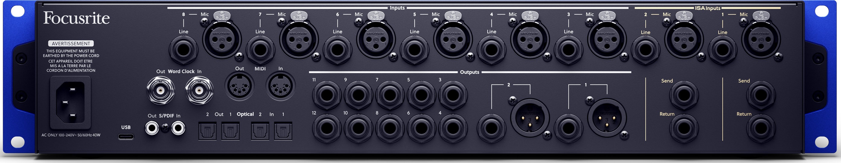 Focusrite ISA C8X (obrázek 7)