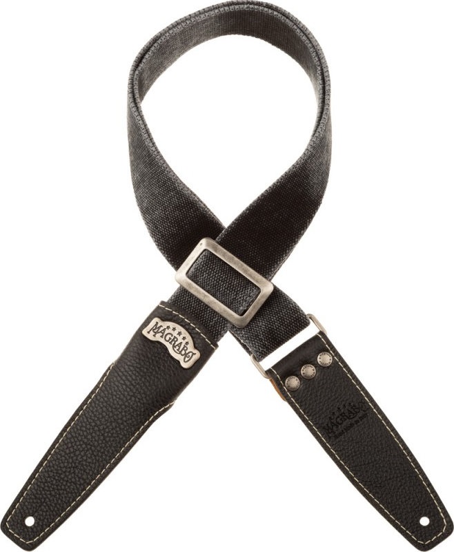 Levně Magrabò Stripe SS Cotton Washed Black / Black 5 cm