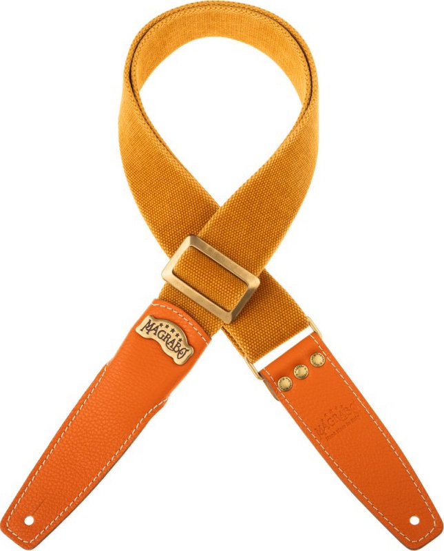 Levně Magrabò Stripe SS Cotton Washed Ocra / Orange 5 cm
