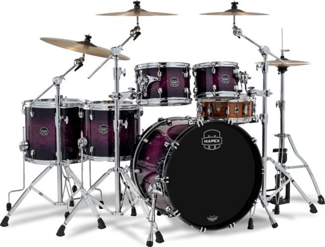 Levně Mapex Saturn Royal Purple Burst Rock Set SR628XZXP
